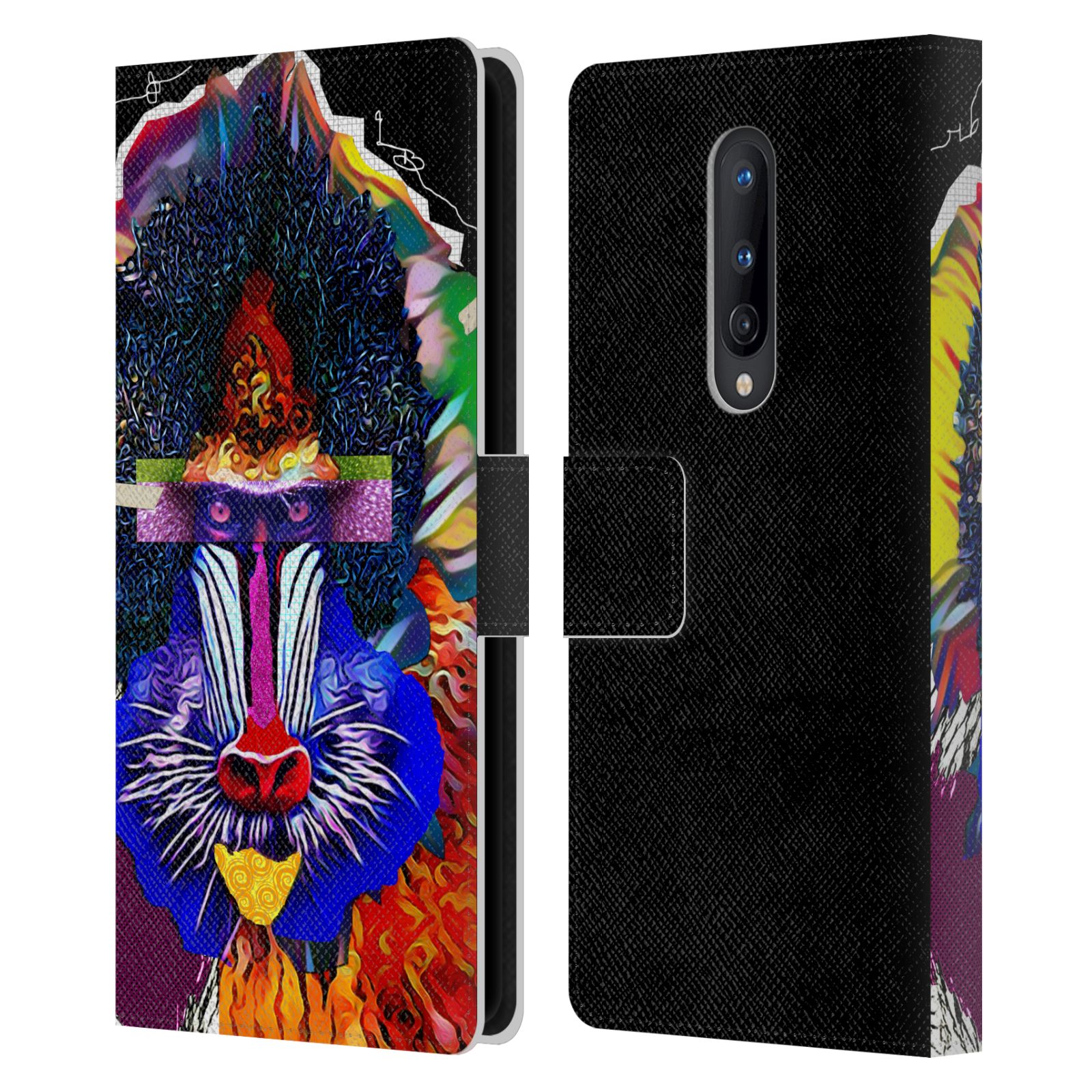 OFFICIAL MICHEL KECK ANIMAL COLLAGE LEATHER BOOK WALLET CASE FOR ONEPLUS PHONES - Picture 7 of 20