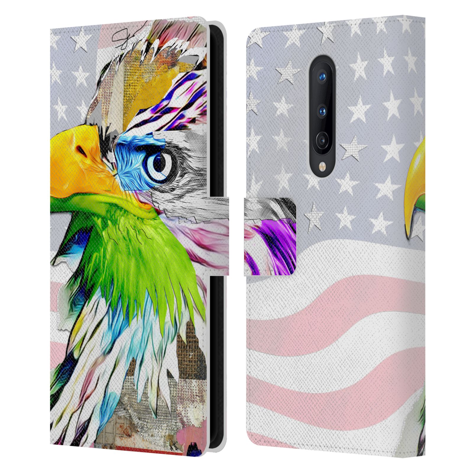 OFFICIAL MICHEL KECK ANIMAL COLLAGE LEATHER BOOK WALLET CASE FOR ONEPLUS PHONES - Picture 12 of 20