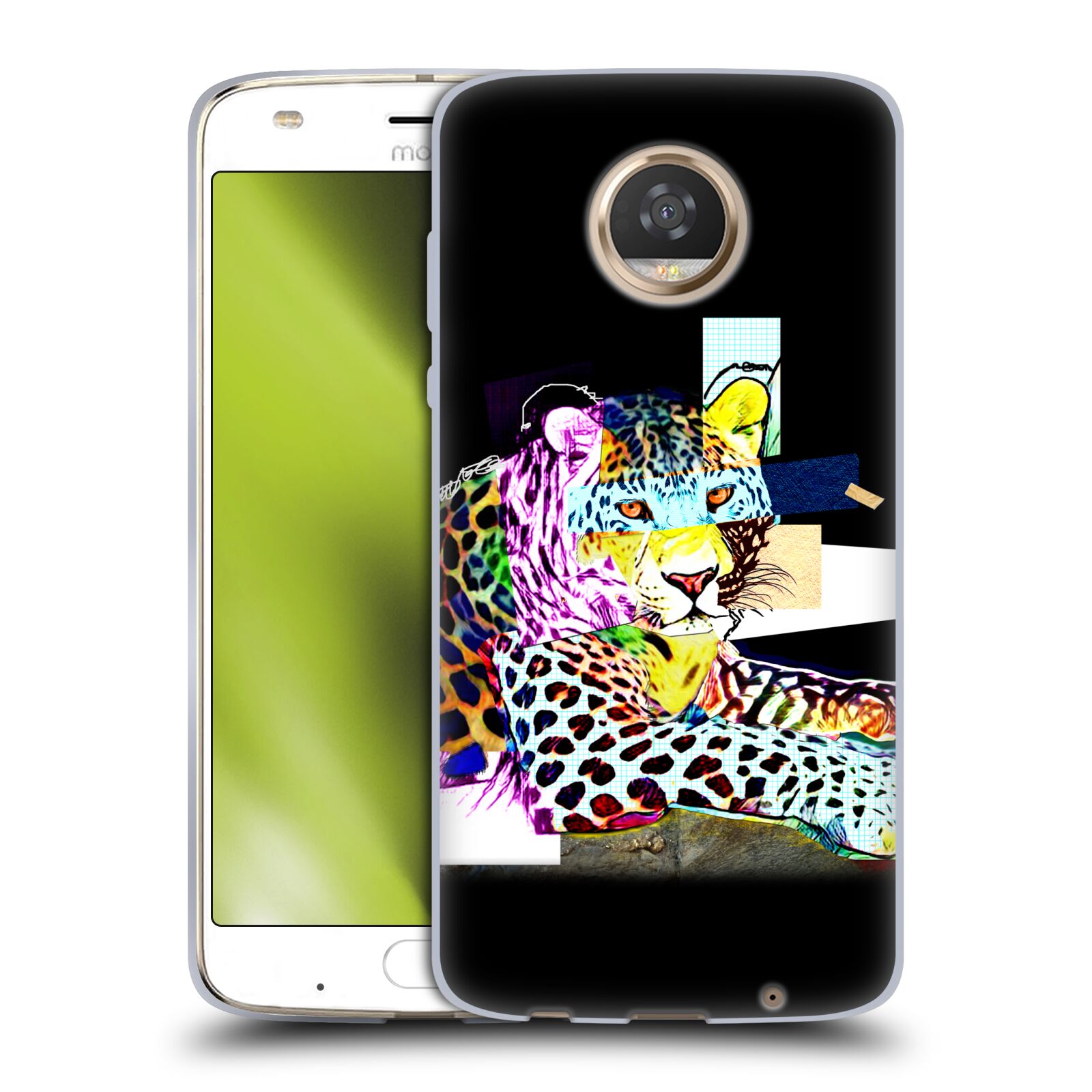 OFFICIAL MICHEL KECK ANIMAL COLLAGE SOFT GEL CASE FOR MOTOROLA PHONES - Picture 16 of 19