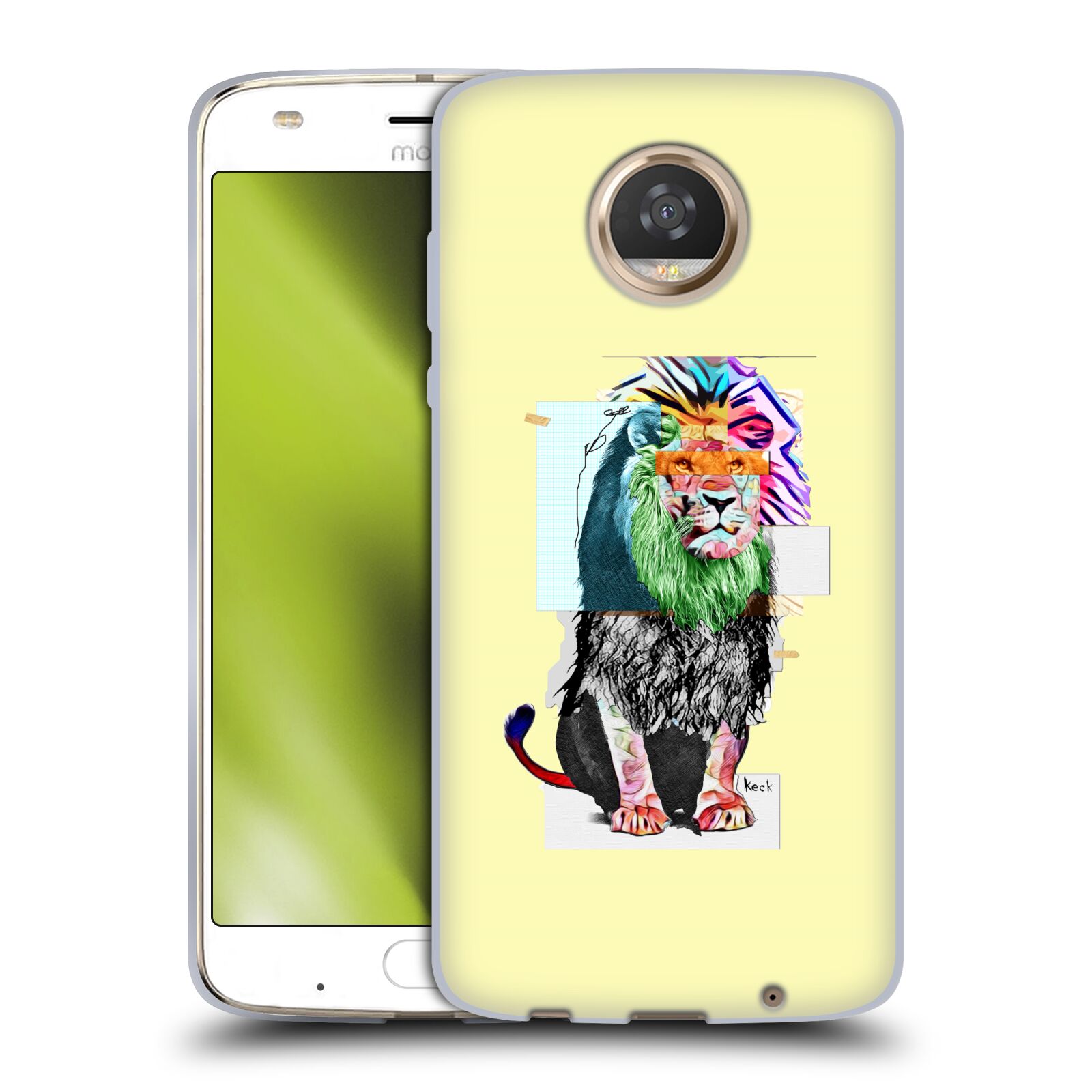 OFFICIAL MICHEL KECK ANIMAL COLLAGE SOFT GEL CASE FOR MOTOROLA PHONES - Picture 17 of 19