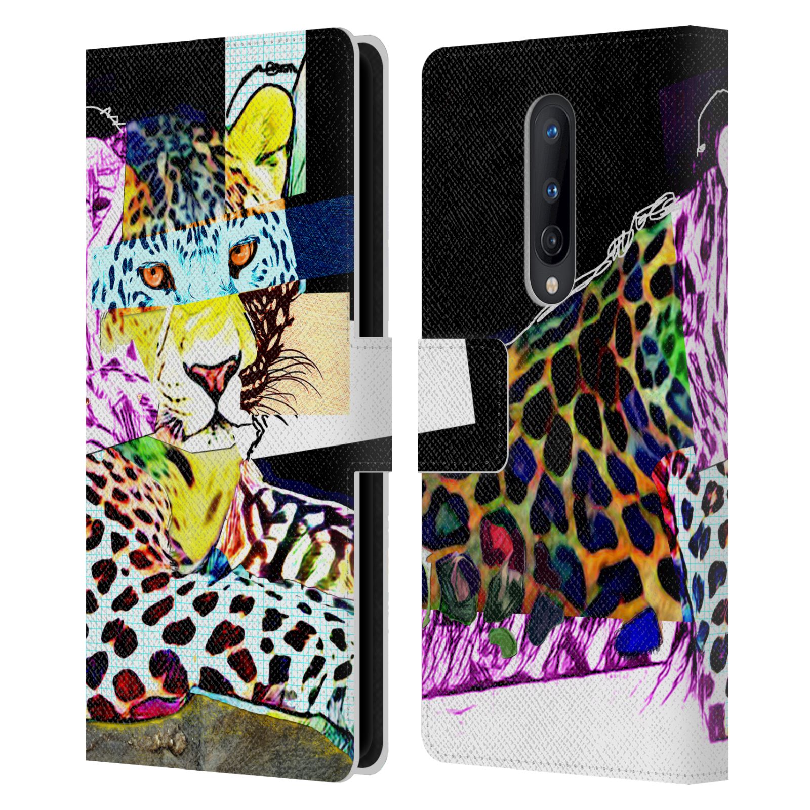 OFFICIAL MICHEL KECK ANIMAL COLLAGE LEATHER BOOK WALLET CASE FOR ONEPLUS PHONES - Picture 16 of 20