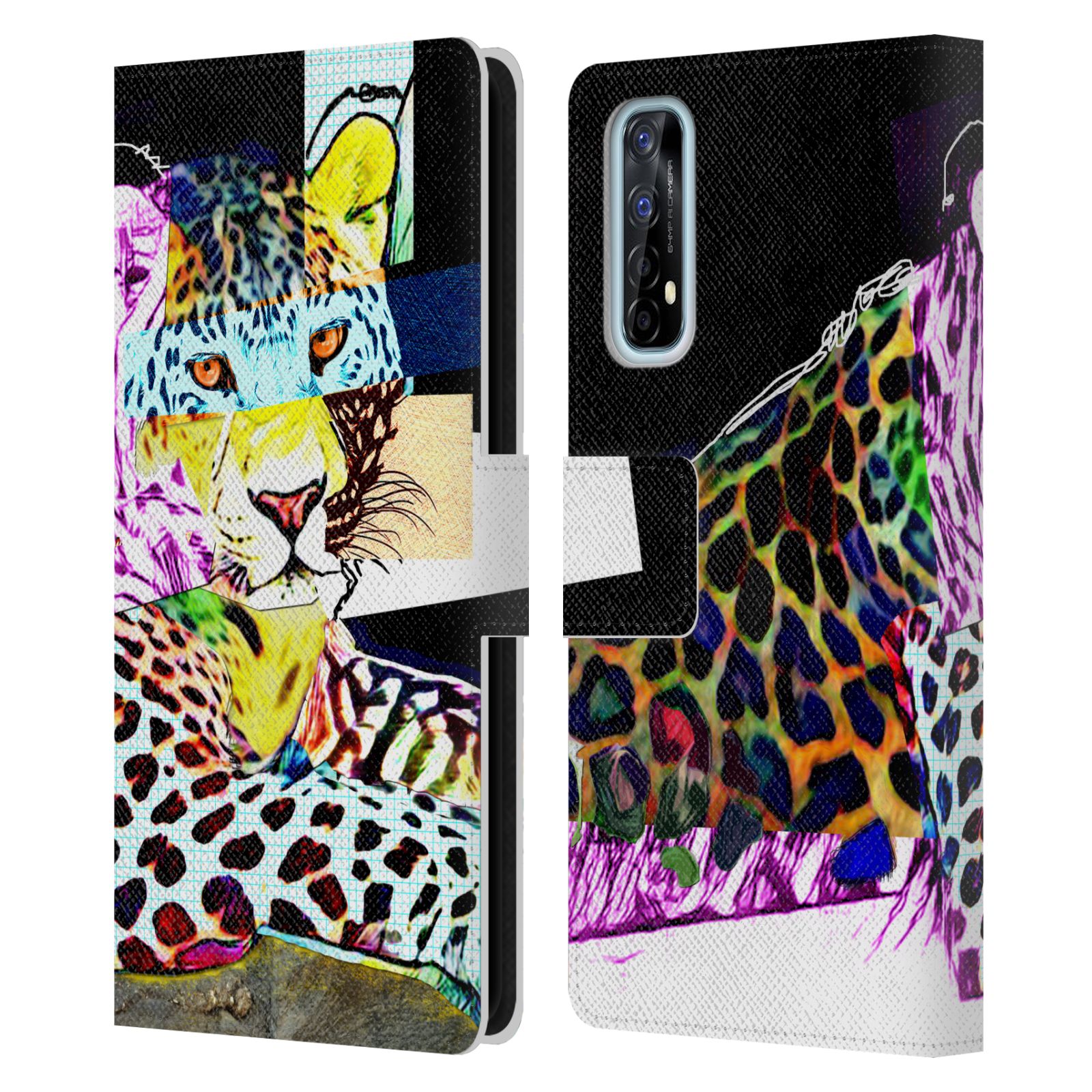 OFFICIAL MICHEL KECK ANIMAL COLLAGE LEATHER BOOK WALLET CASE FOR REALME PHONES - 第 16/20 張圖片