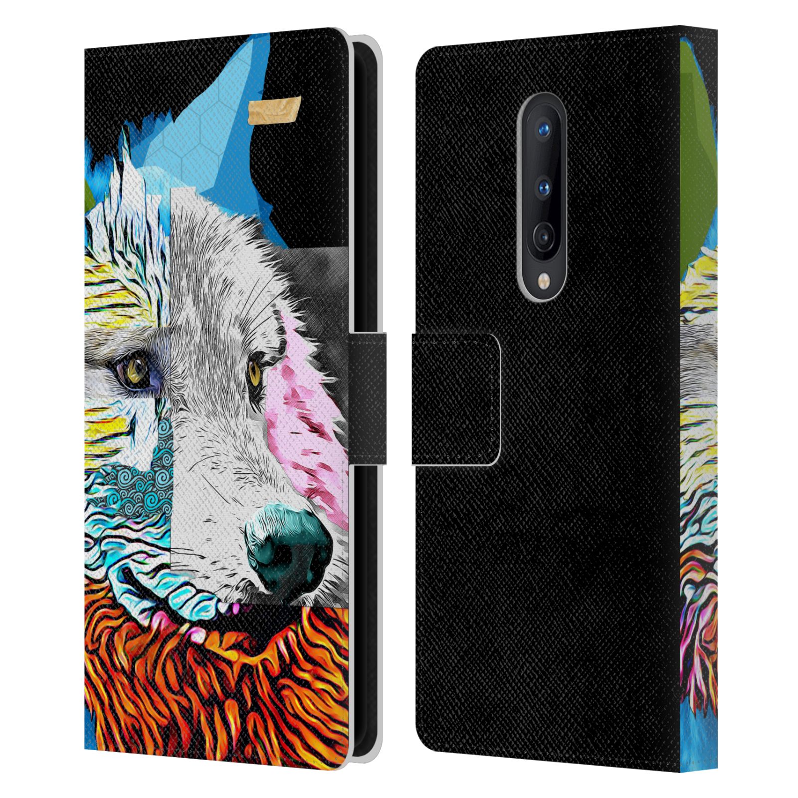 OFFICIAL MICHEL KECK ANIMAL COLLAGE LEATHER BOOK WALLET CASE FOR ONEPLUS PHONES - Picture 19 of 20