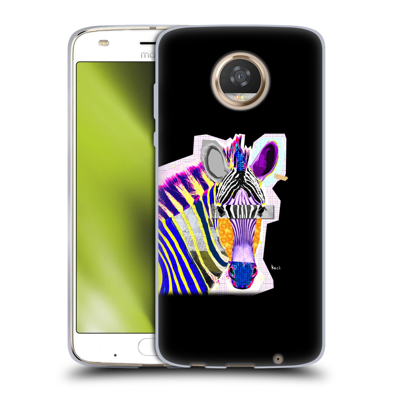 OFFICIAL MICHEL KECK ANIMAL COLLAGE SOFT GEL CASE FOR MOTOROLA PHONES - Picture 19 of 19