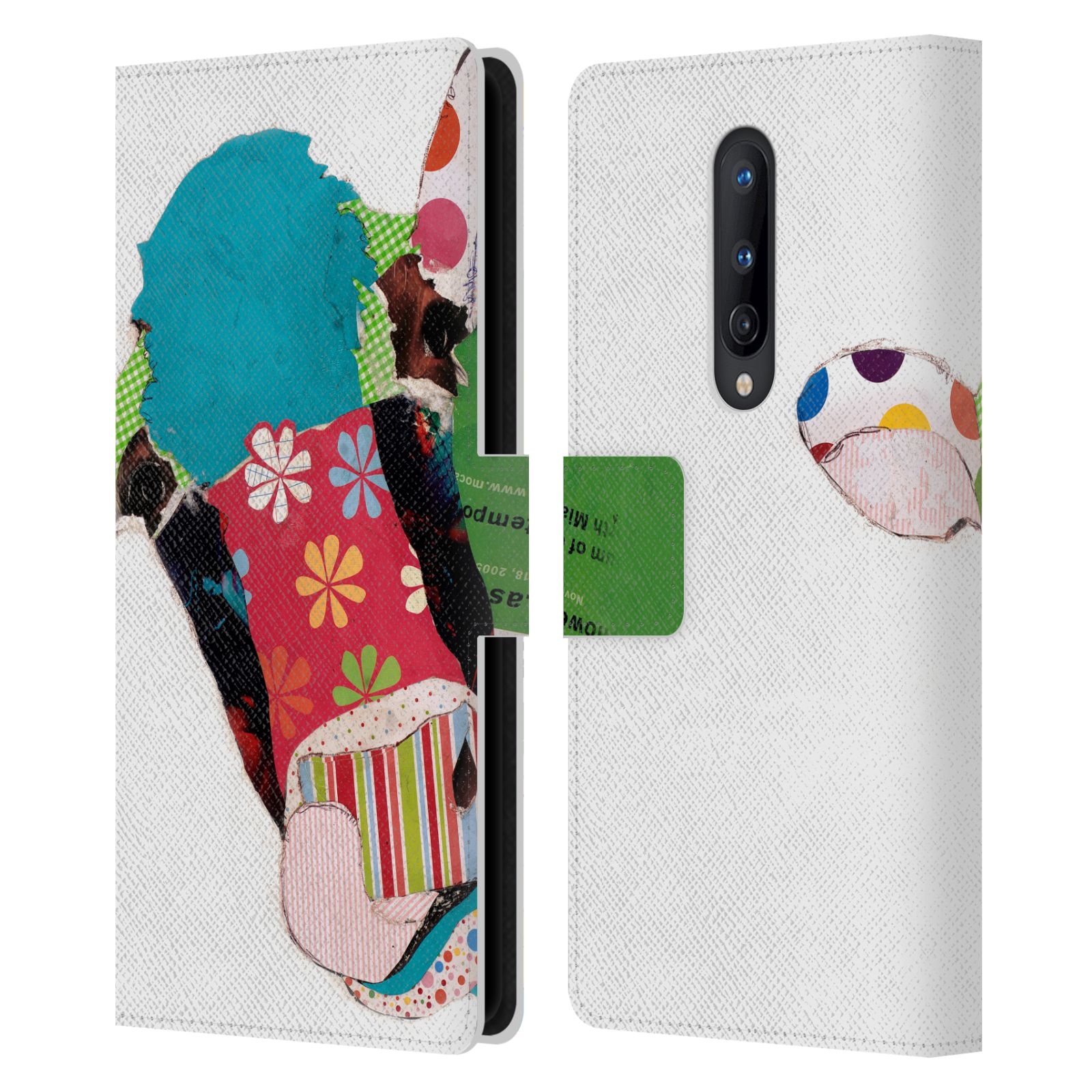 OFFICIAL MICHEL KECK ANIMALS LEATHER BOOK WALLET CASE FOR BLACKBERRY ONEPLUS - Picture 9 of 13