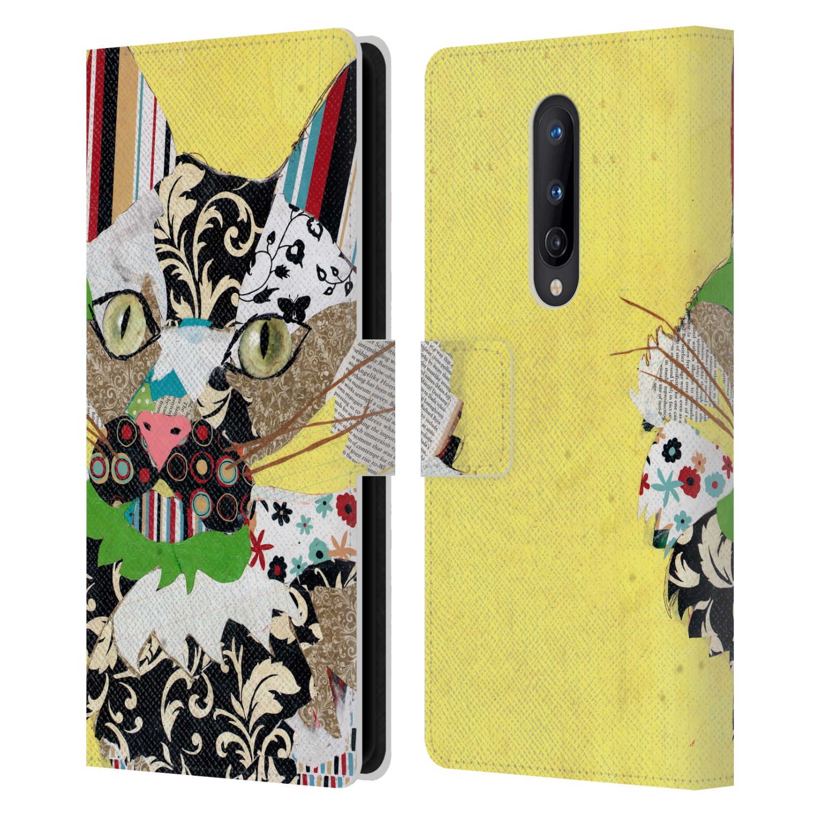 OFFICIAL MICHEL KECK ANIMALS LEATHER BOOK WALLET CASE FOR BLACKBERRY ONEPLUS - Picture 8 of 13