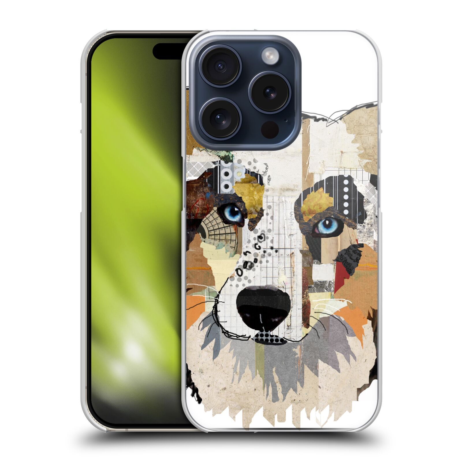 OFFICIAL MICHEL KECK DOGS 3 HARD BACK CASE FOR APPLE iPHONE PHONES