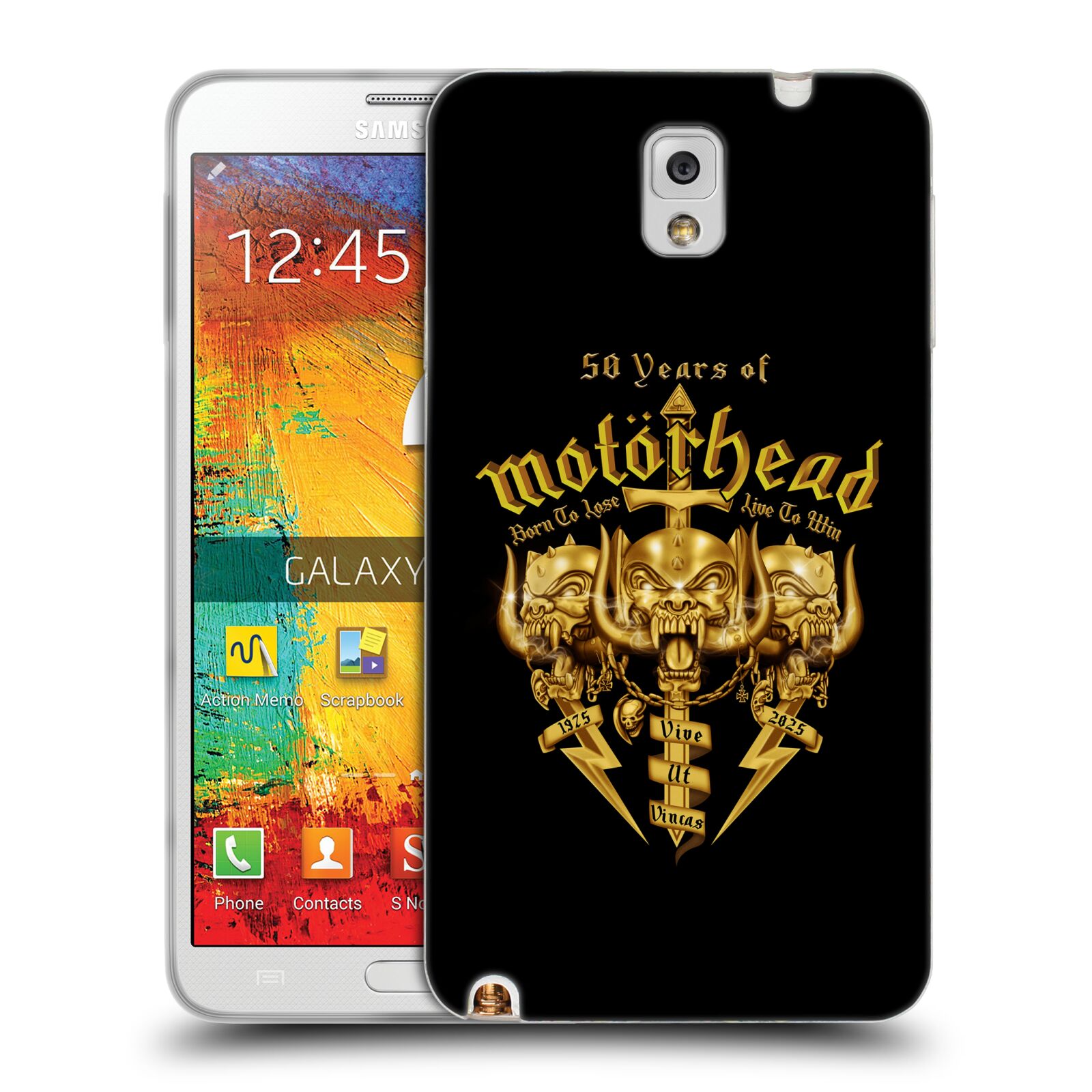 OFFICIAL MOTORHEAD 50TH ANNIVERSARY SOFT GEL CASE FOR SAMSUNG PHONES 2 - Picture 8 of 10