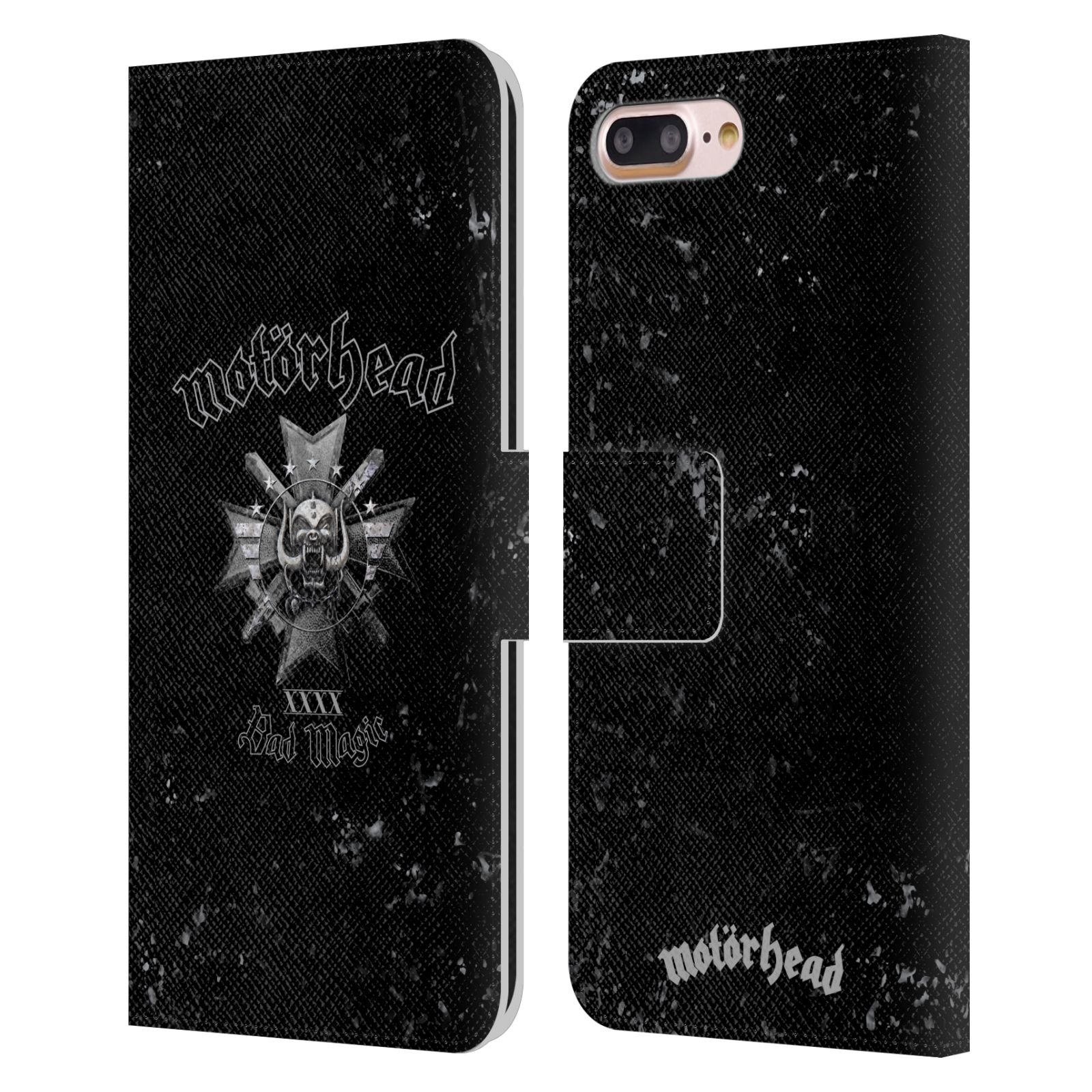 Official Motorhead Album Covers Leather Book Wallet Case For Apple