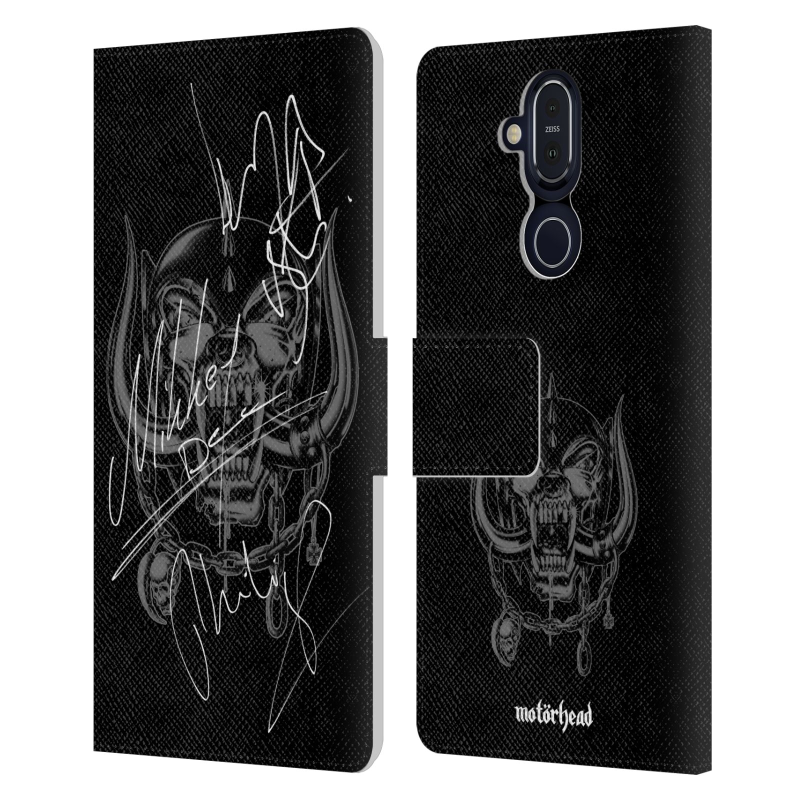 OFFICIAL MOTORHEAD GRAPHICS LEATHER BOOK WALLET CASE FOR MICROSOFT NOKIA PHONES - Picture 16 of 18