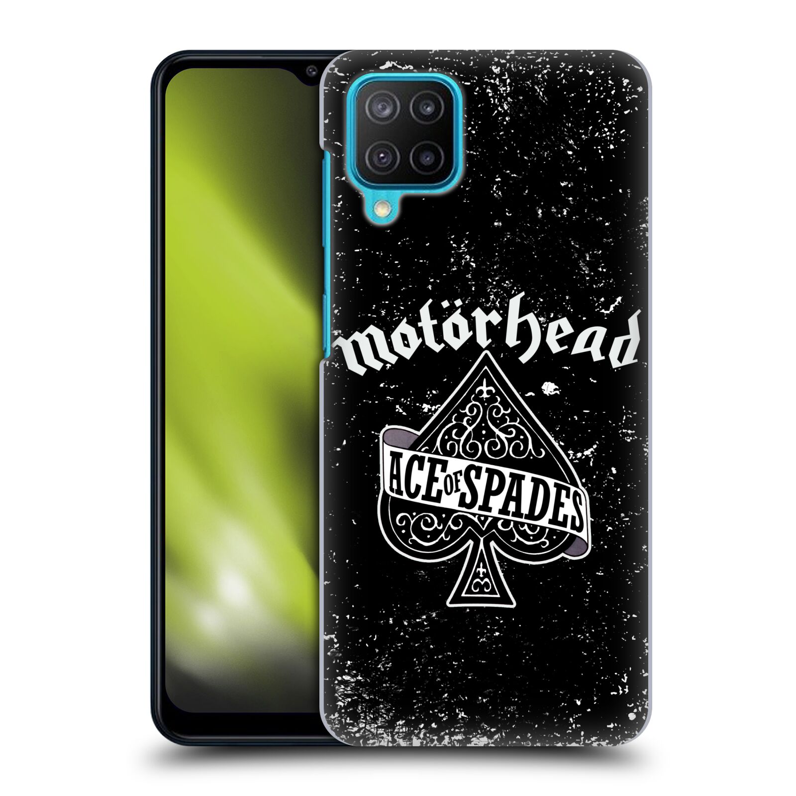 Plastové pouzdro na mobil Samsung Galaxy M12 - Motörhead - Ace Of Spades (Plastový kryt, pouzdro, obal na mobilní telefon Samsung Galaxy M12 (SM-M127F) s licencovaným motivem Motörhead - Ace Of Spades)