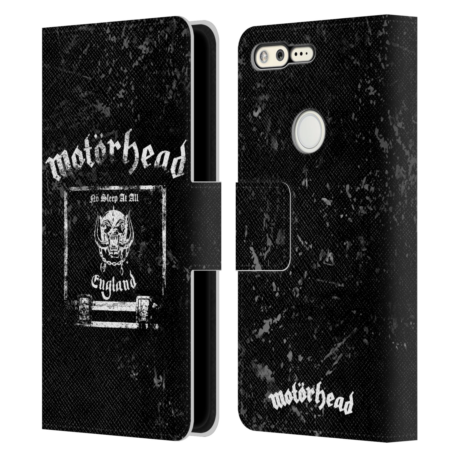 OFFICIAL MOTORHEAD LOGO LEATHER BOOK WALLET CASE COVER FOR GOOGLE PHONES - Picture 14 of 19
