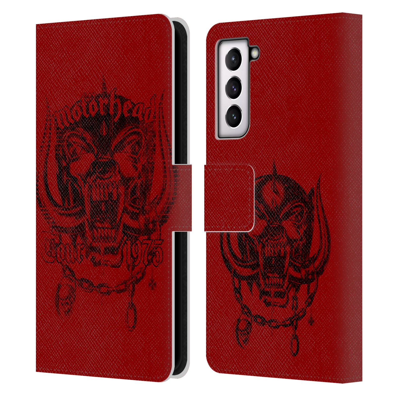 FUNDA BILLETERA OFICIAL MOTORHEAD TOURS LIBRO DE CUERO PARA TELÉFONOS SAMSUNG 4 - Imagen 7 de 12
