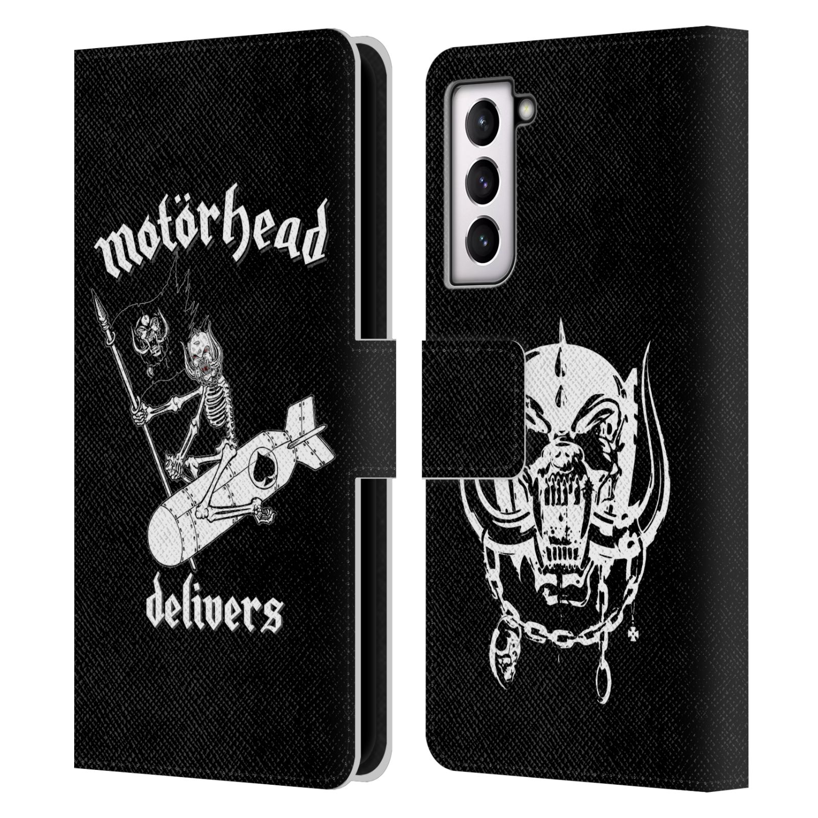 FUNDA BILLETERA OFICIAL MOTORHEAD TOURS LIBRO DE CUERO PARA TELÉFONOS SAMSUNG 4 - Imagen 9 de 12