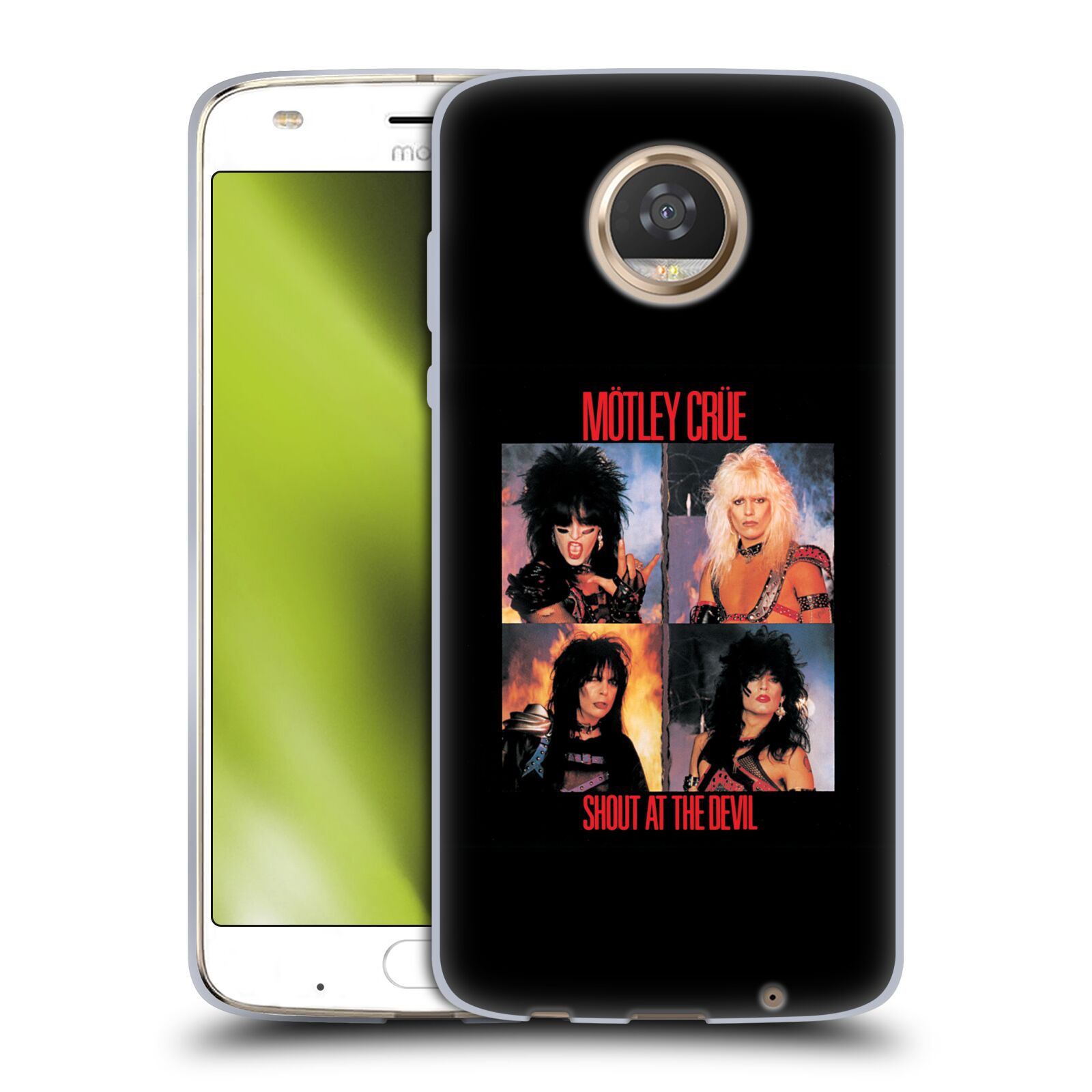 OFFICIAL MOTLEY CRUE ALBUMS SOFT GEL CASE FOR MOTOROLA PHONES - Picture 11 of 12
