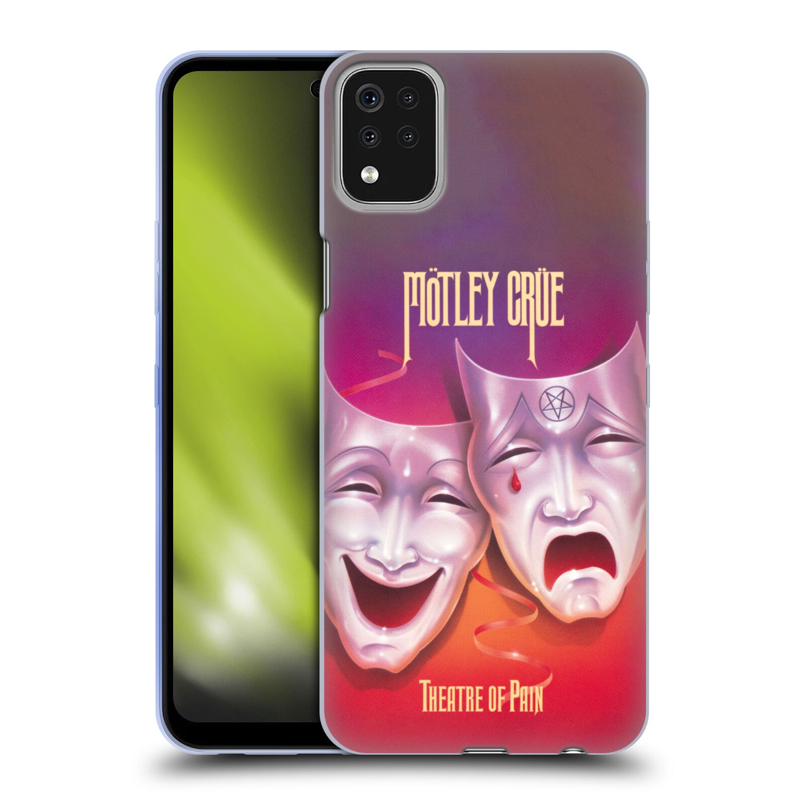 FUNDA DE GEL SUAVE OFICIAL MOTLEY CRUE ALBUMS PARA TELÉFONOS LG 1 - Imagen 8 de 8