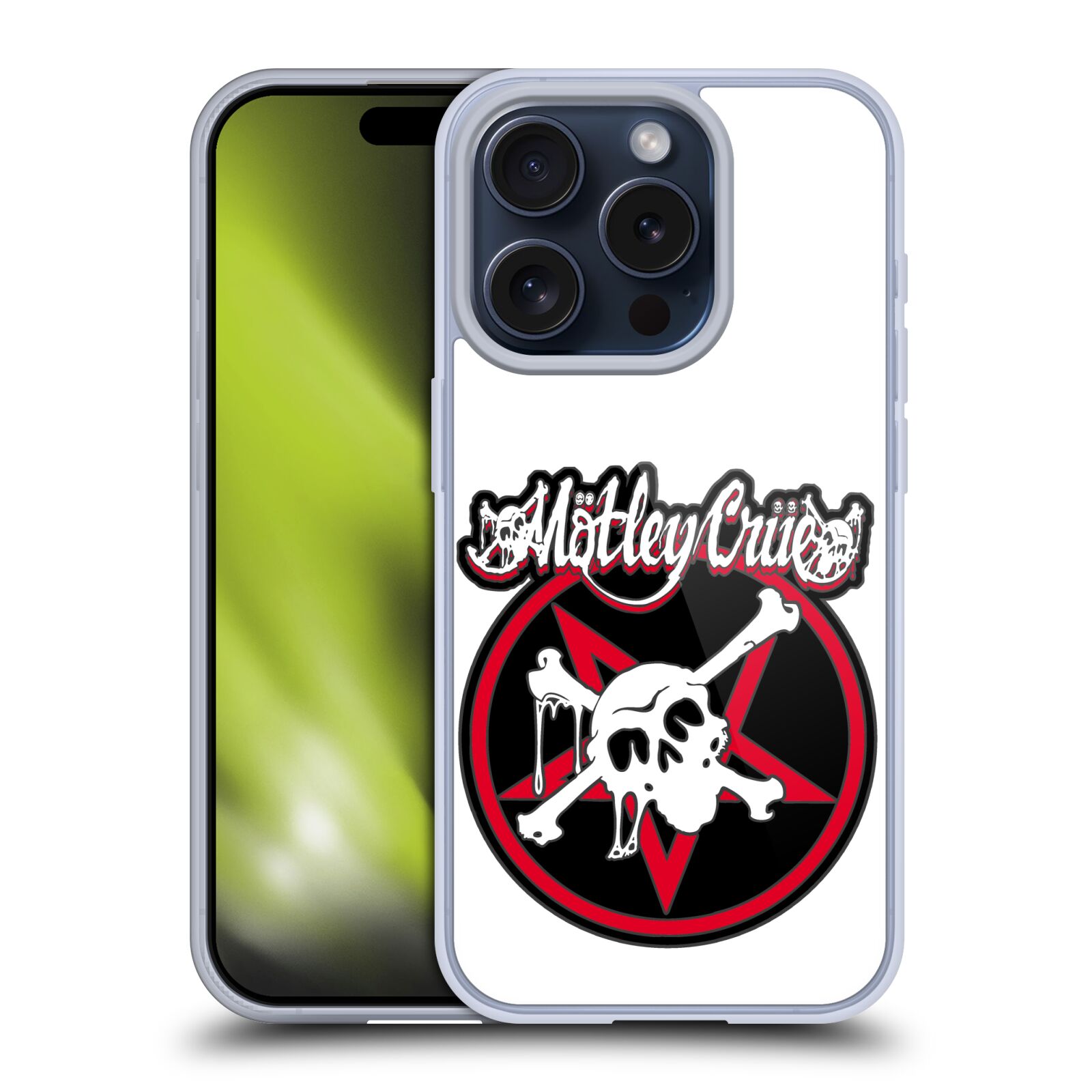OFFICIAL MOTLEY CRUE LOGOS GEL CASE FOR APPLE iPHONE PHONES - Picture 8 of 13