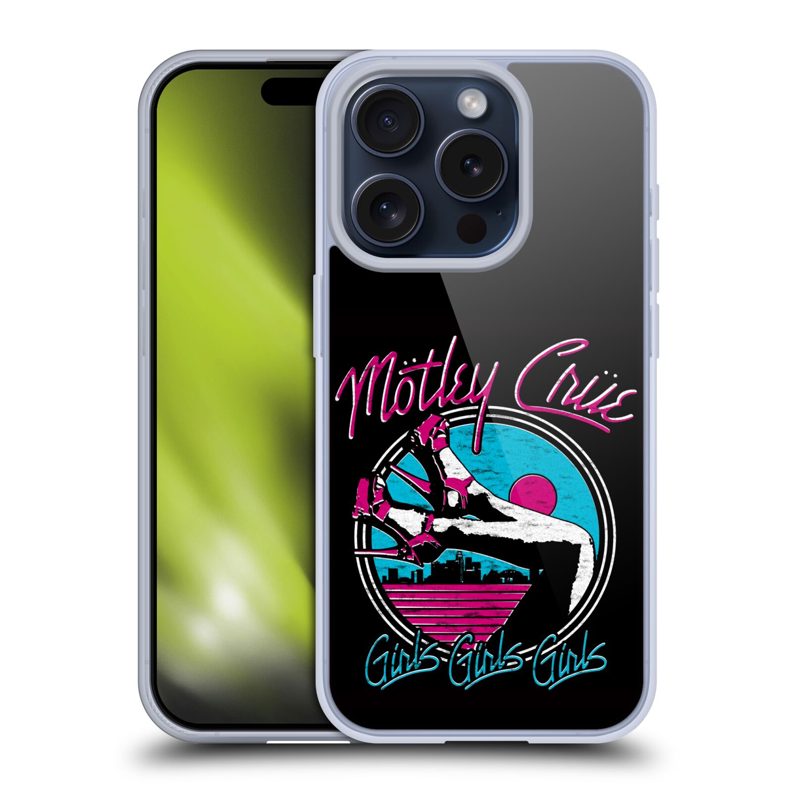 OFFICIAL MOTLEY CRUE LOGOS GEL CASE FOR APPLE iPHONE PHONES - Picture 9 of 13