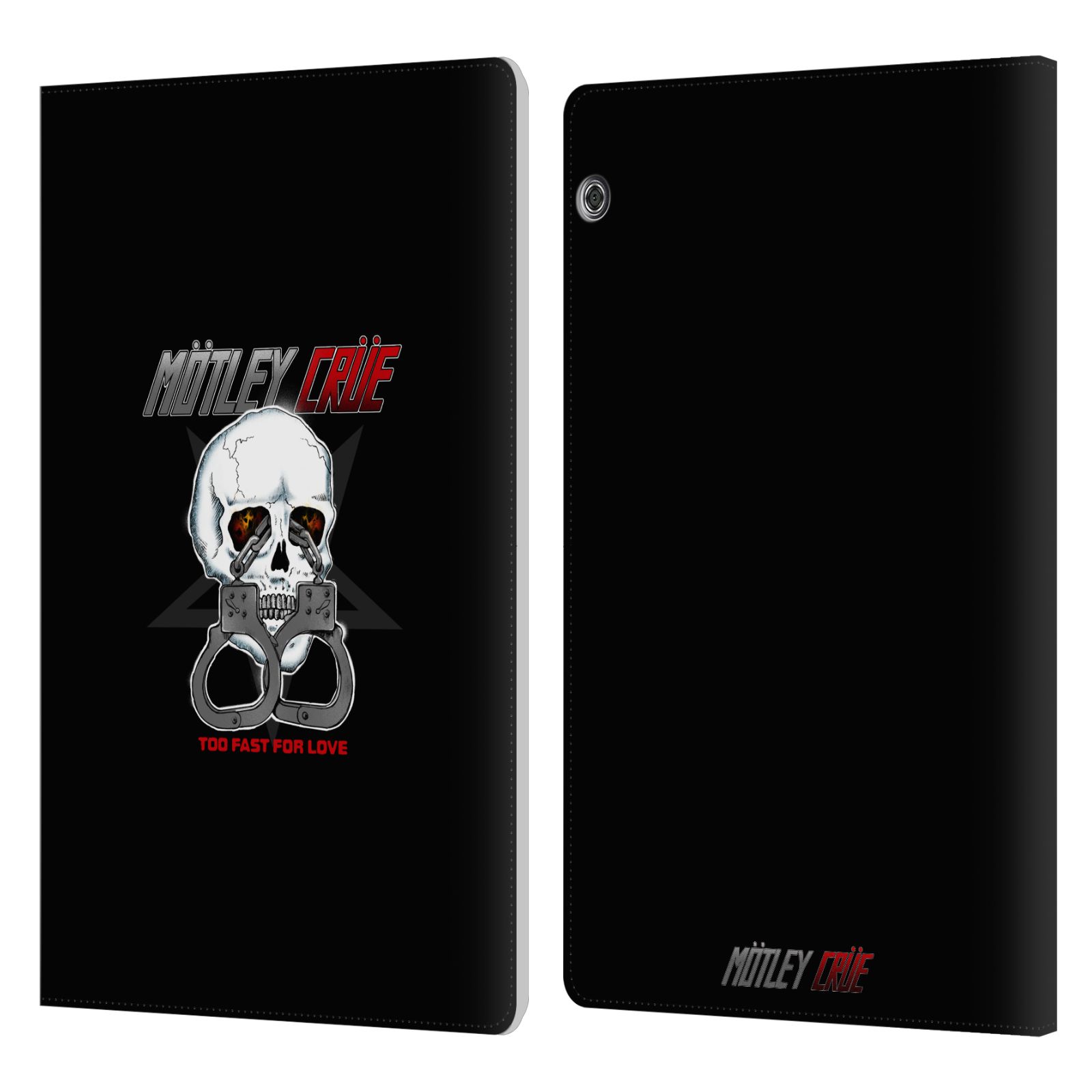 OFFICIAL MOTLEY CRUE LOGOS LEATHER BOOK WALLET CASE FOR HUAWEI XIAOMI TABLET - 第 7/7 張圖片