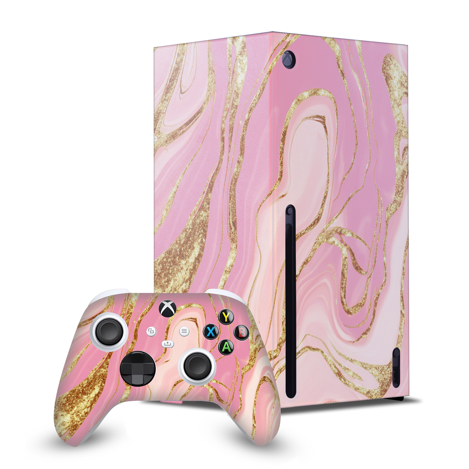 HEAD CASE DESIGNS CON CUBIERTA DE CONSOLA DE JUEGOS DE MÁRMOL Y PIEL DE CONTROLADOR PARA XBOX SERIE X - Imagen 13 de 16