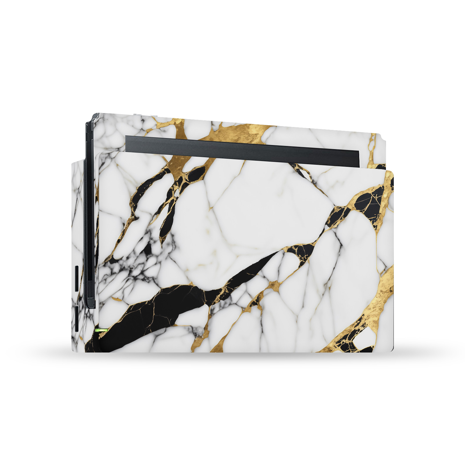 HEAD CASE DESIGNS MARBLE VINYL SKIN DECAL FOR NINTENDO SWITCH CONSOLE & DOCK