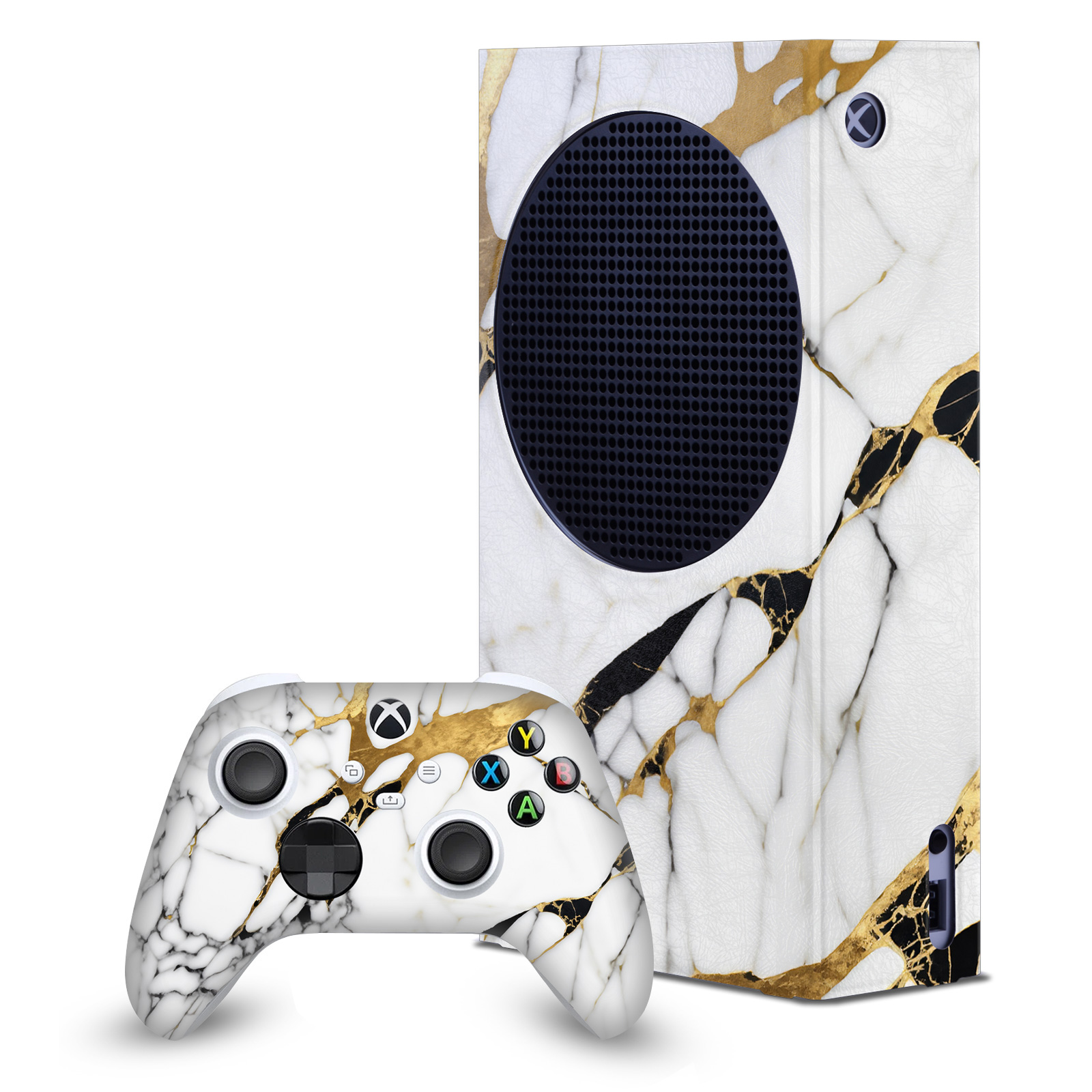 HEAD CASE DESIGNS MÁRMOL CONSOLA DE JUEGOS ENVOLTURA Y CONTROLADOR SKIN PARA XBOX SERIES S - Imagen 14 de 15