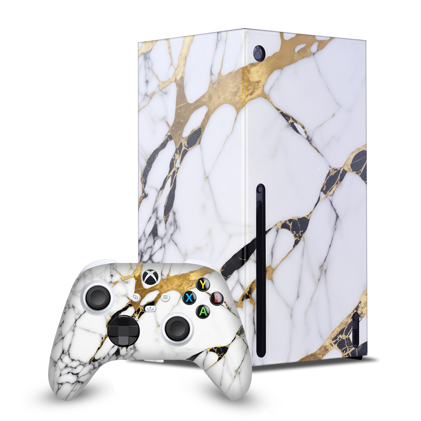 HEAD CASE DESIGNS CON CUBIERTA DE CONSOLA DE JUEGOS DE MÁRMOL Y PIEL DE CONTROLADOR PARA XBOX SERIE X - Imagen 15 de 16