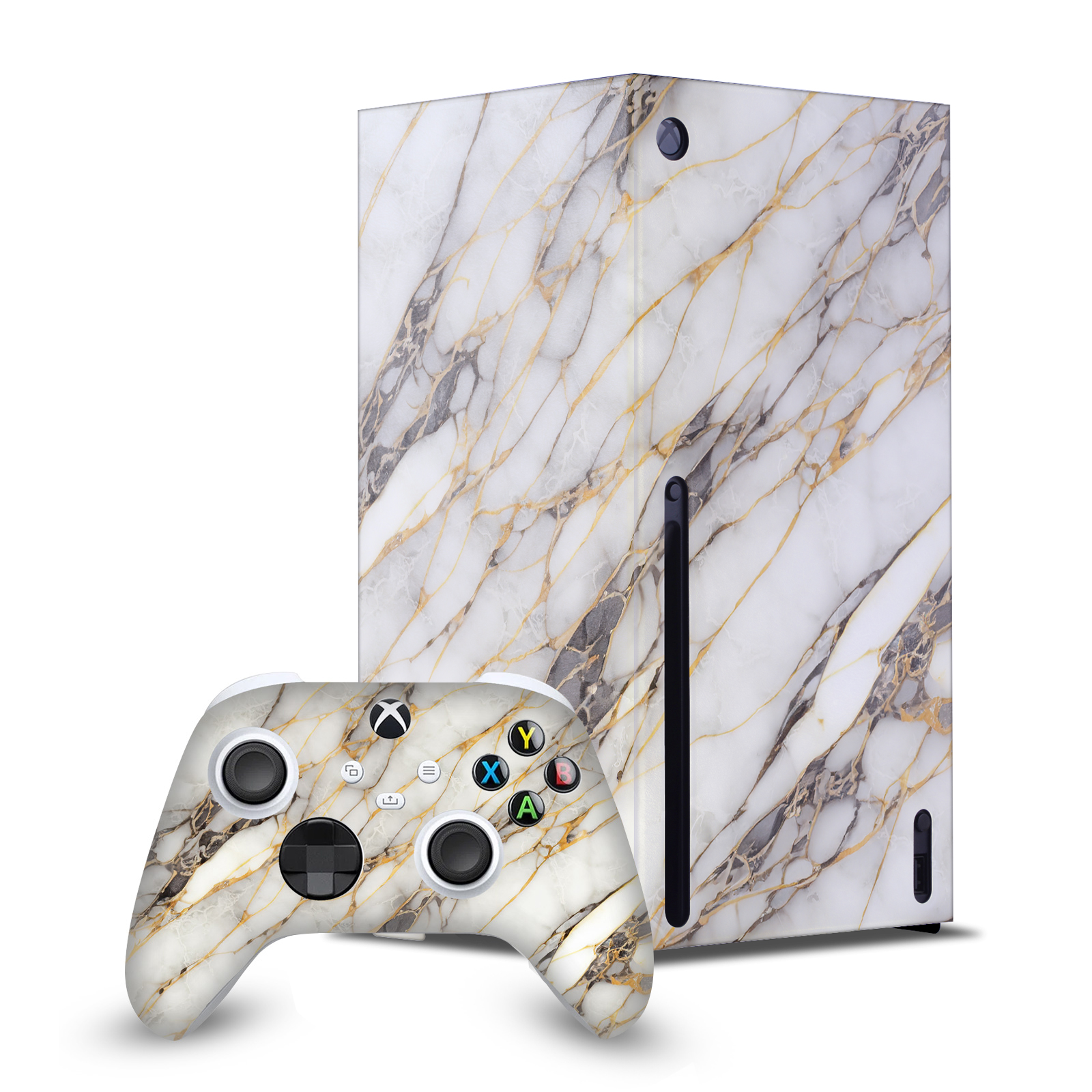 HEAD CASE DESIGNS CON CUBIERTA DE CONSOLA DE JUEGOS DE MÁRMOL Y PIEL DE CONTROLADOR PARA XBOX SERIE X - Imagen 16 de 16