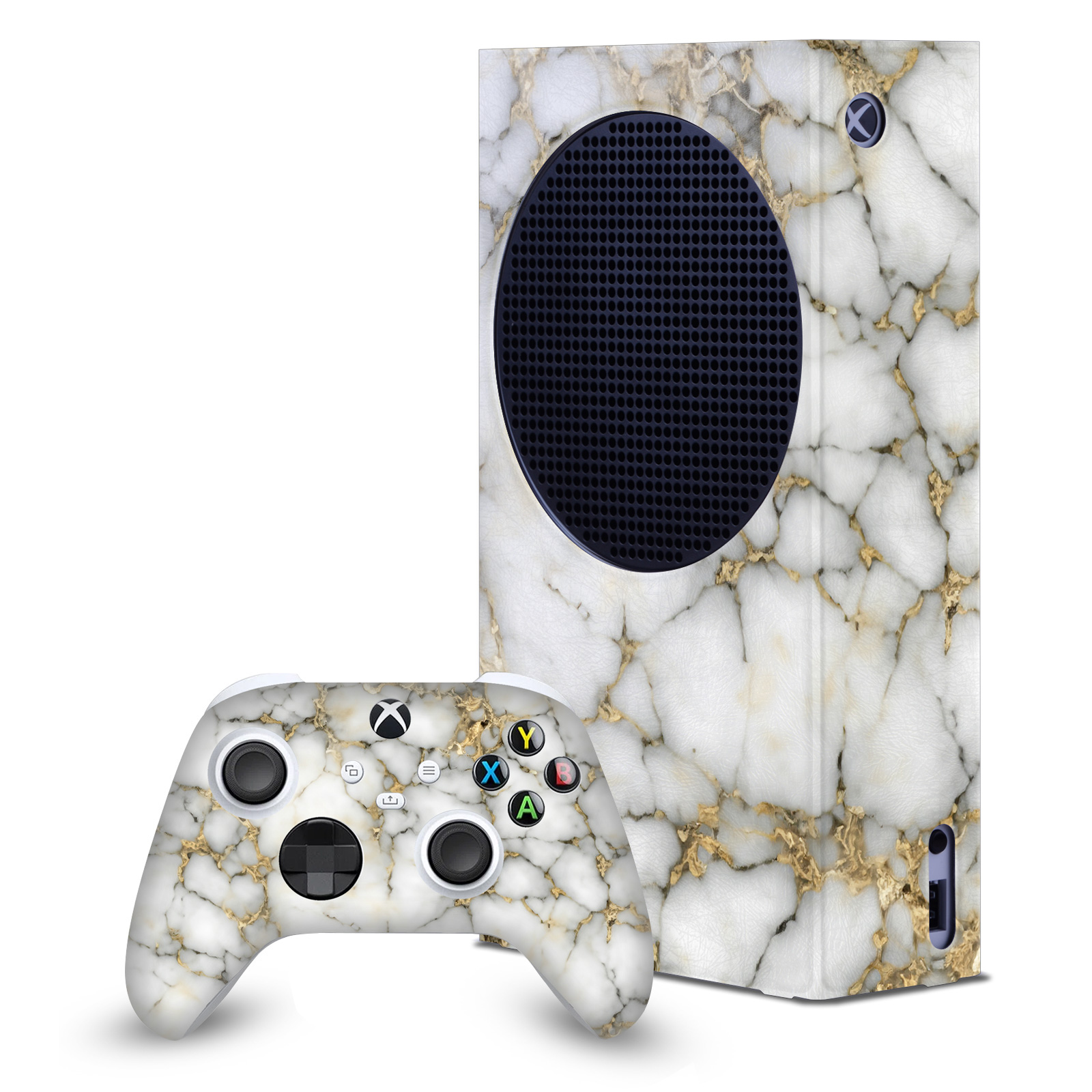 HEAD CASE DESIGNS MÁRMOL CONSOLA DE JUEGOS ENVOLTURA Y CONTROLADOR SKIN PARA XBOX SERIES S - Imagen 13 de 15