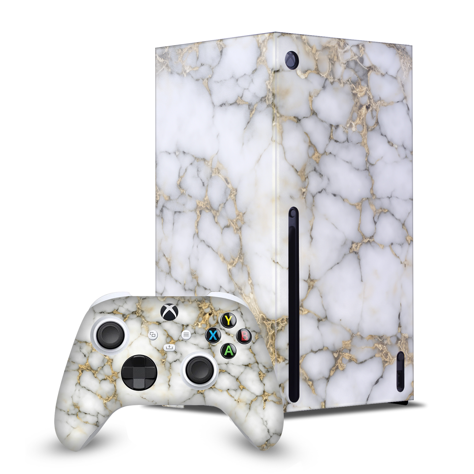 HEAD CASE DESIGNS CON CUBIERTA DE CONSOLA DE JUEGOS DE MÁRMOL Y PIEL DE CONTROLADOR PARA XBOX SERIE X - Imagen 14 de 16
