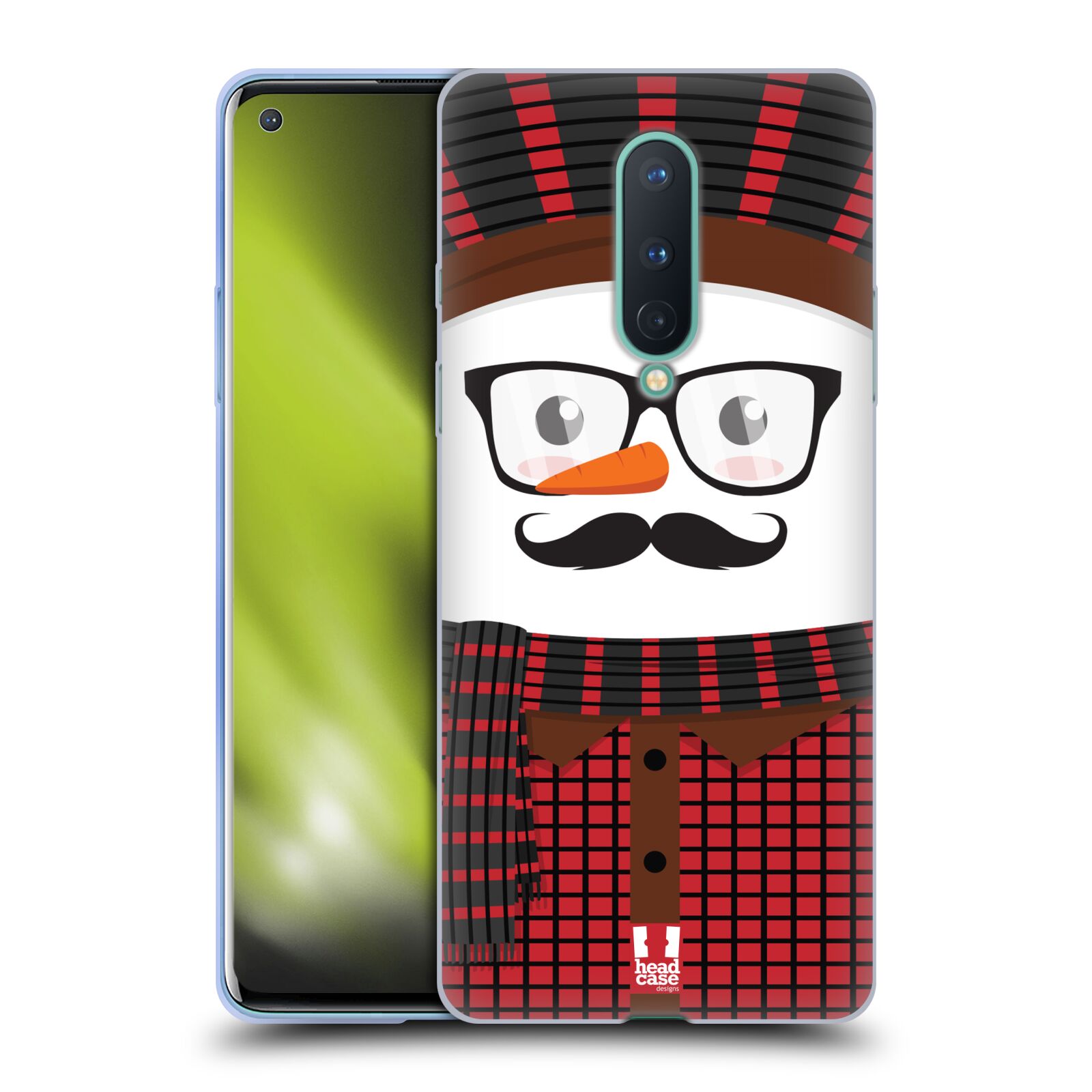 FUNDA HEAD CASE DESIGNS MR SNOWMAN GEL SUAVE PARA TELÉFONOS GOOGLE ONEPLUS - Imagen 11 de 13