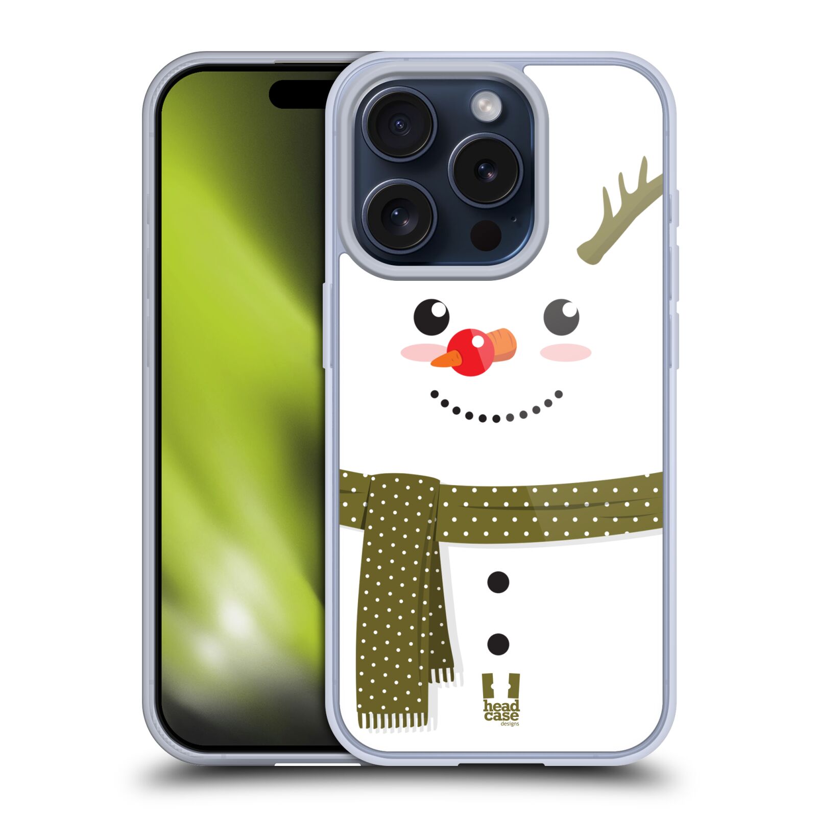 HEAD CASE M LE BONHOMME DE NEIGE ÉTUI COQUE EN GEL POUR APPLE iPHONE TÉLÉPHONES - Photo 12 sur 13