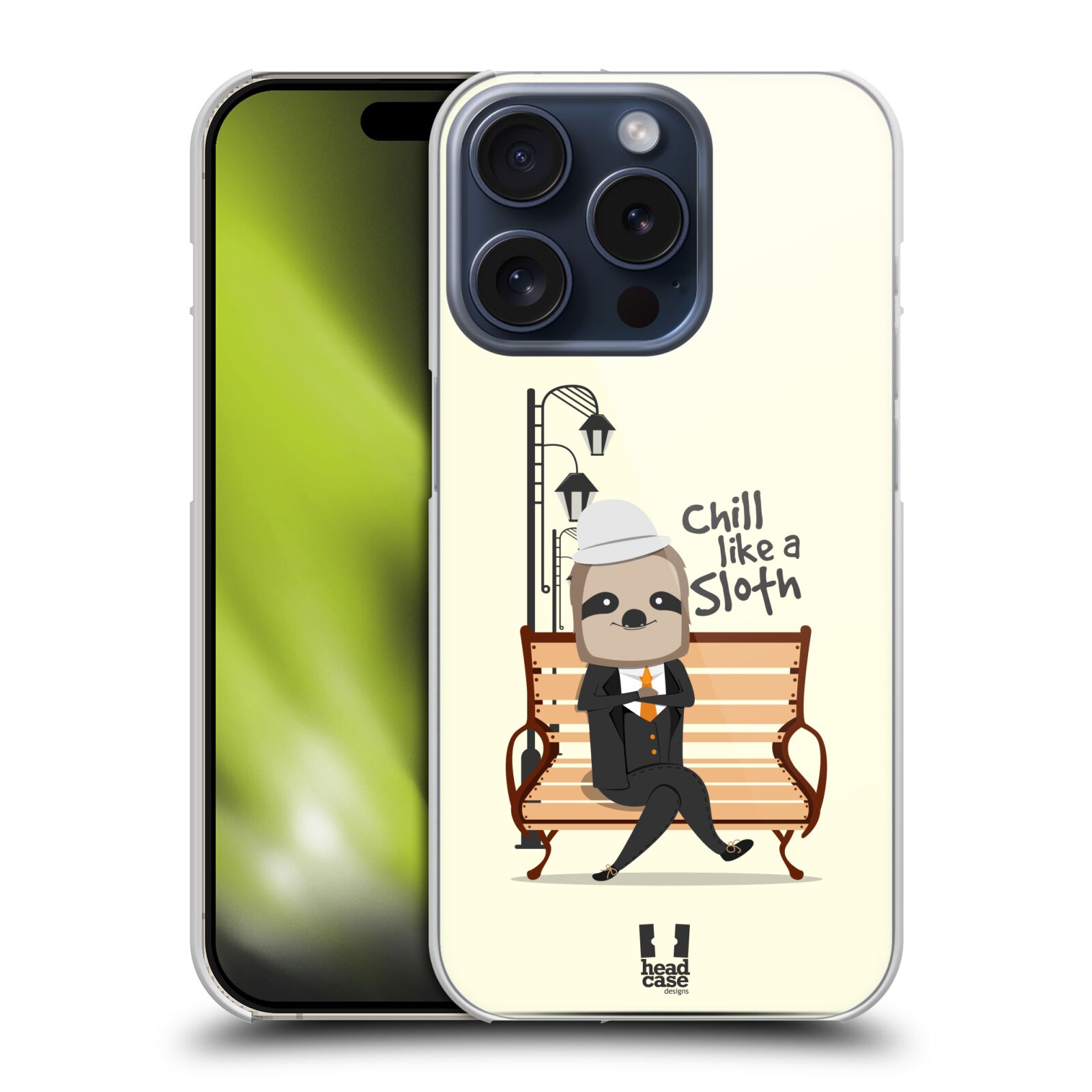 HEAD CASE DESIGNS MR. SLOTH HARD BACK CASE FOR APPLE iPHONE PHONES - Picture 8 of 12