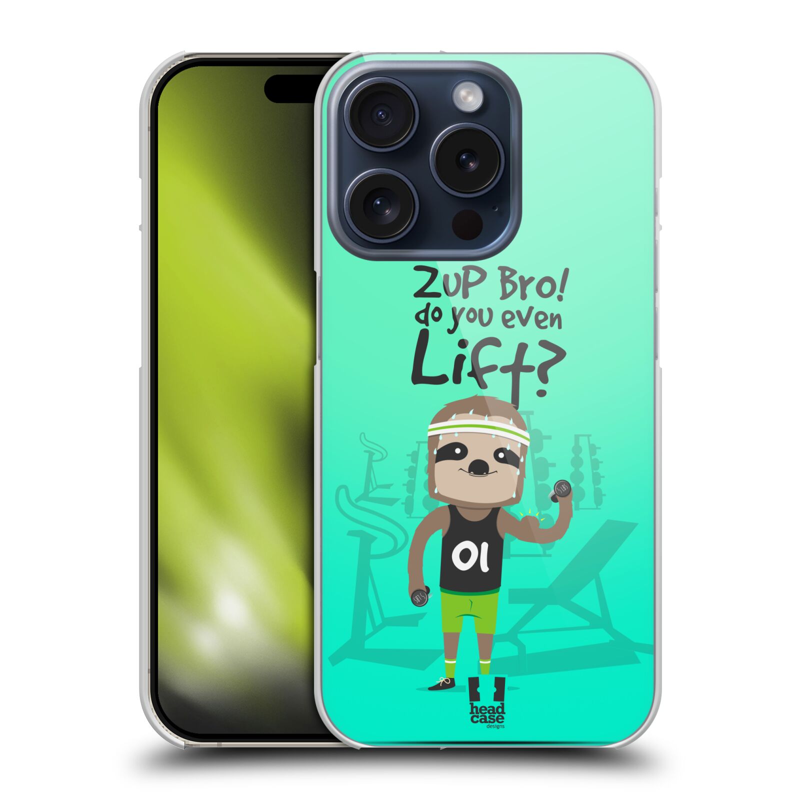 HEAD CASE DESIGNS MR. SLOTH HARD BACK CASE FOR APPLE iPHONE PHONES - Picture 10 of 12