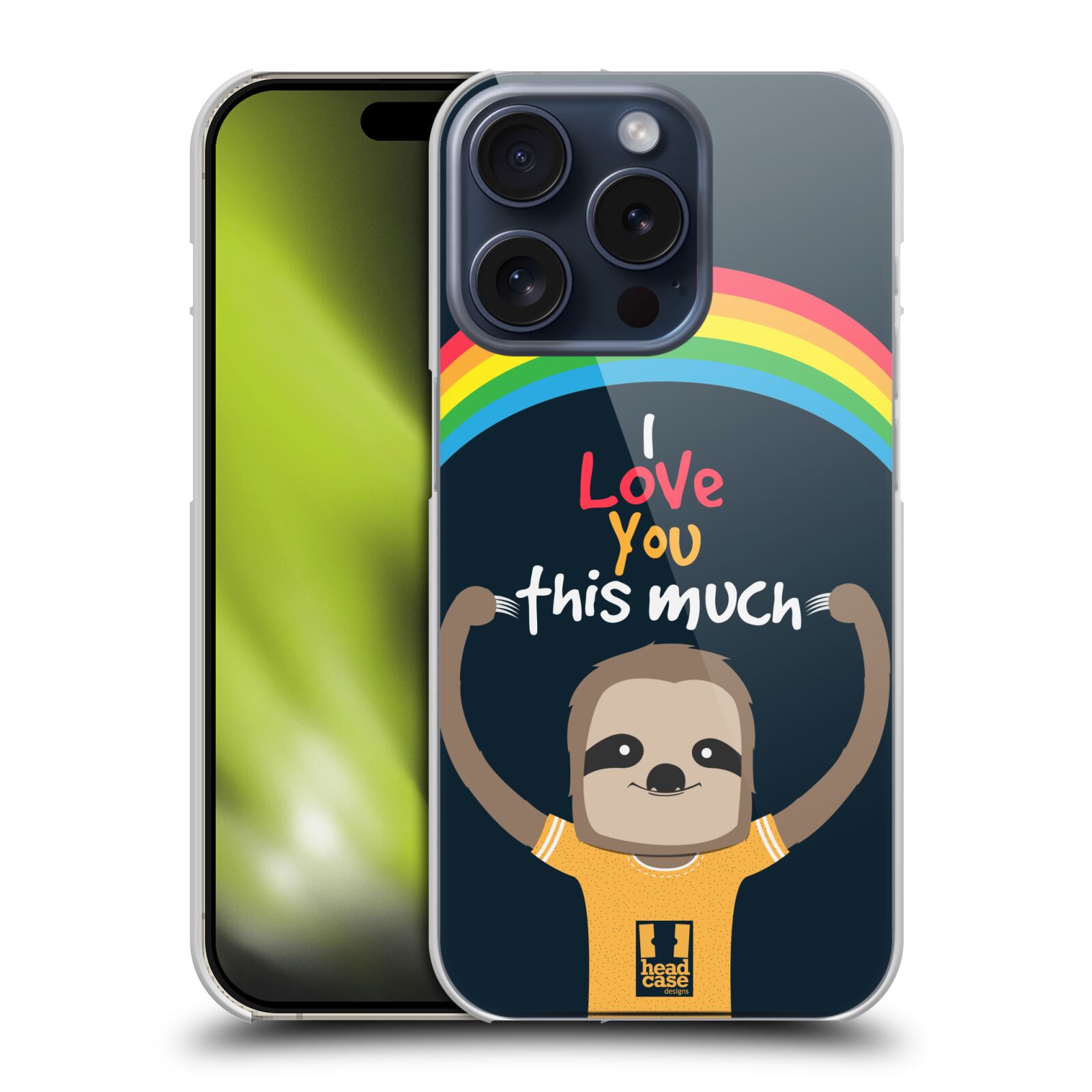 HEAD CASE DESIGNS MR. SLOTH HARD BACK CASE FOR APPLE iPHONE PHONES - Picture 12 of 12