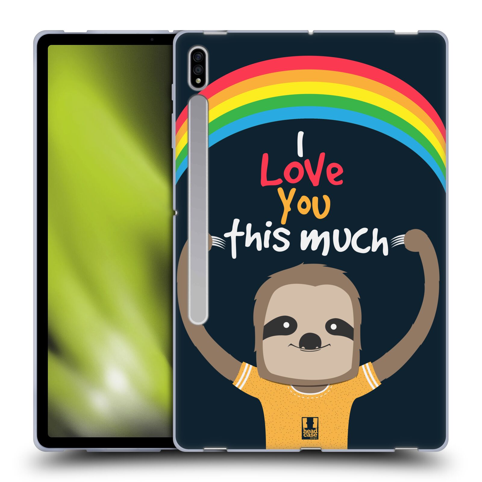 HEAD CASE DESIGNS MR. SLOTH SOFT GEL CASE FOR SAMSUNG TABLETS 1 - Picture 12 of 12