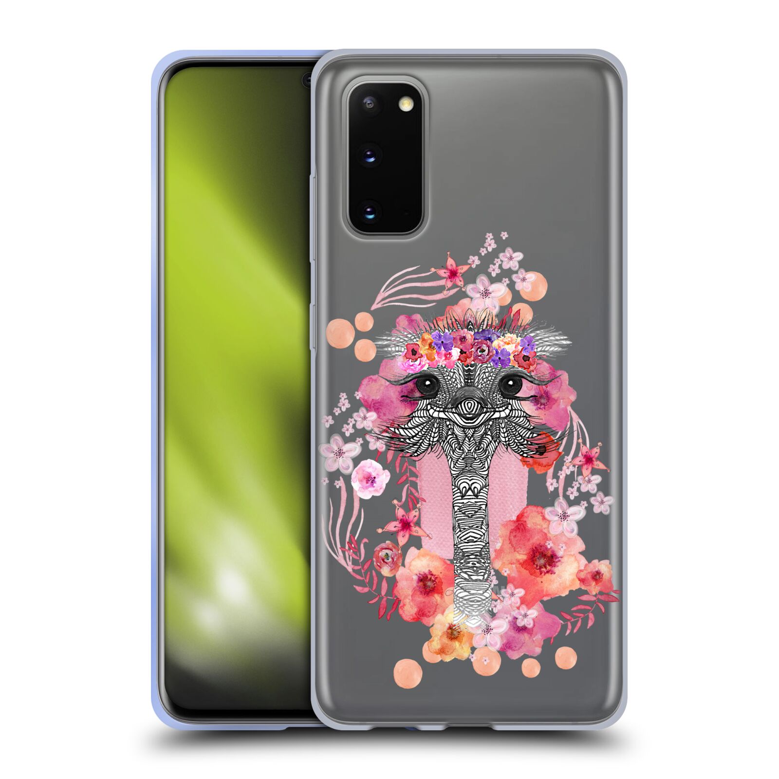 MONIKA STRIGEL ANIMALS AND FLOWERS 2 GEL CASE FOR SAMSUNG PHONES 1 - Picture 16 of 20