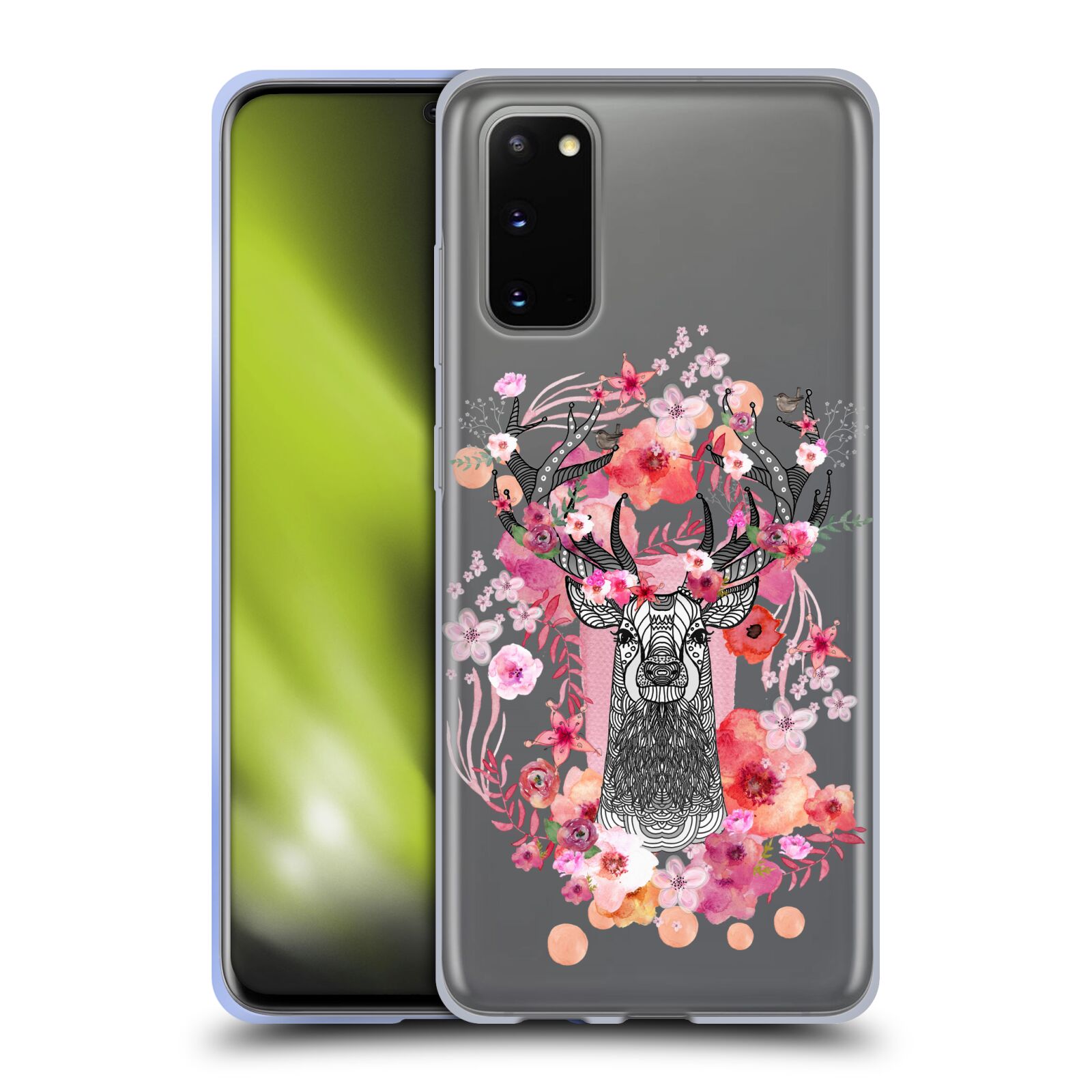 MONIKA STRIGEL ANIMALS AND FLOWERS 2 GEL CASE FOR SAMSUNG PHONES 1 - Picture 17 of 20
