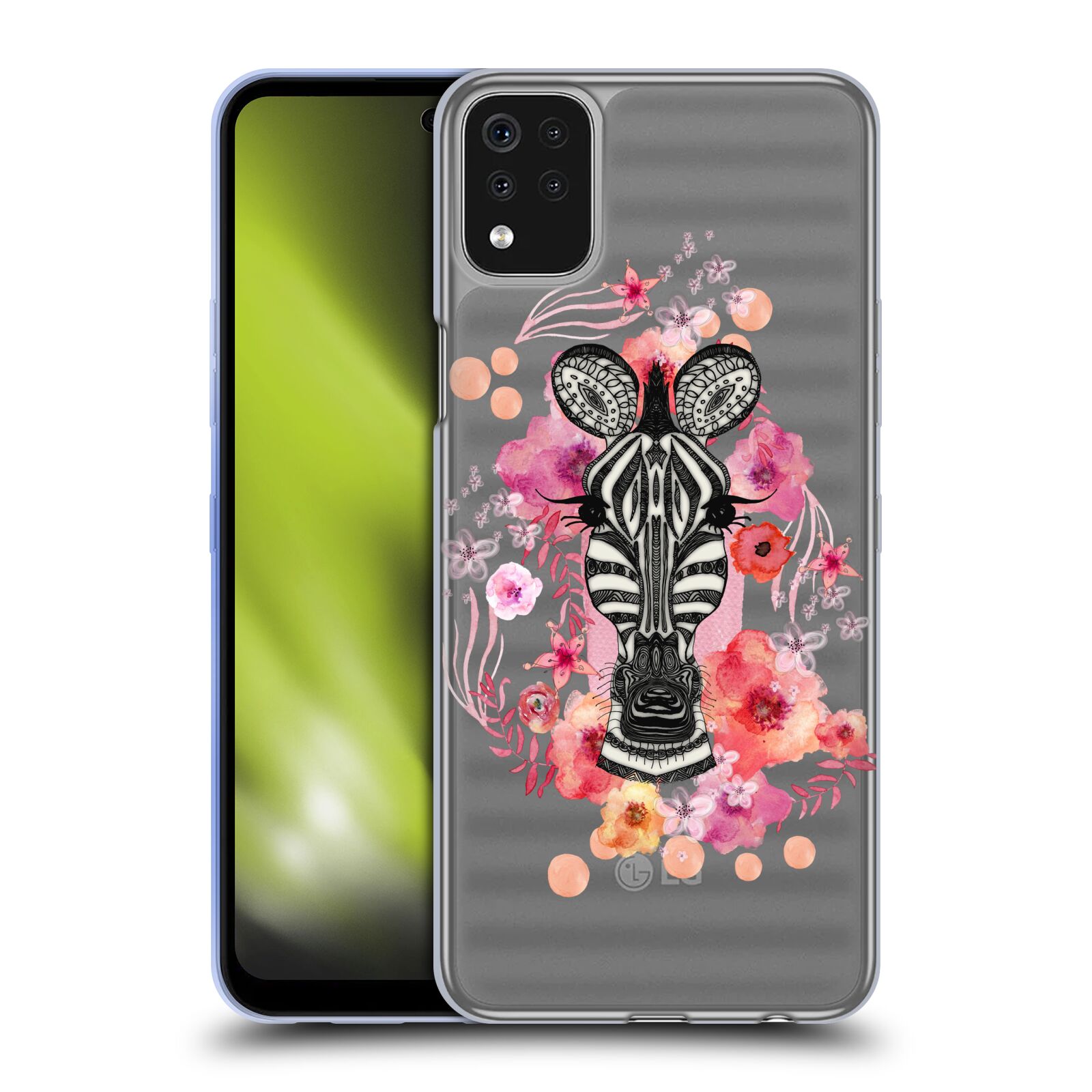 FUNDA MONIKA STRIGEL ANIMALES Y FLORES 2 GEL SUAVE PARA TELÉFONOS LG 1 - Imagen 8 de 8