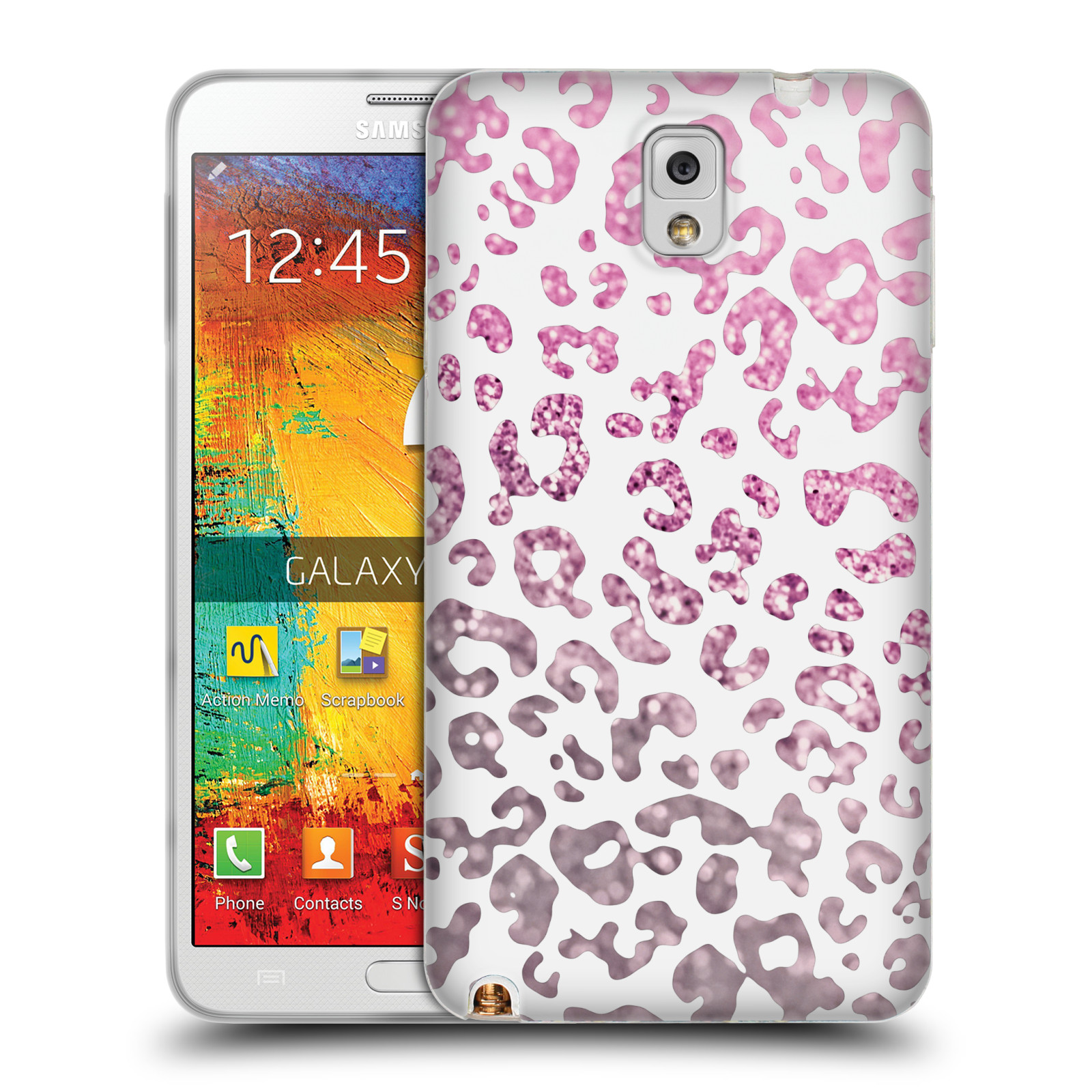 MONIKA STRIGEL ANIMAL PRINT GLITTER SOFT GEL CASE FOR SAMSUNG PHONES 2 - Picture 11 of 12