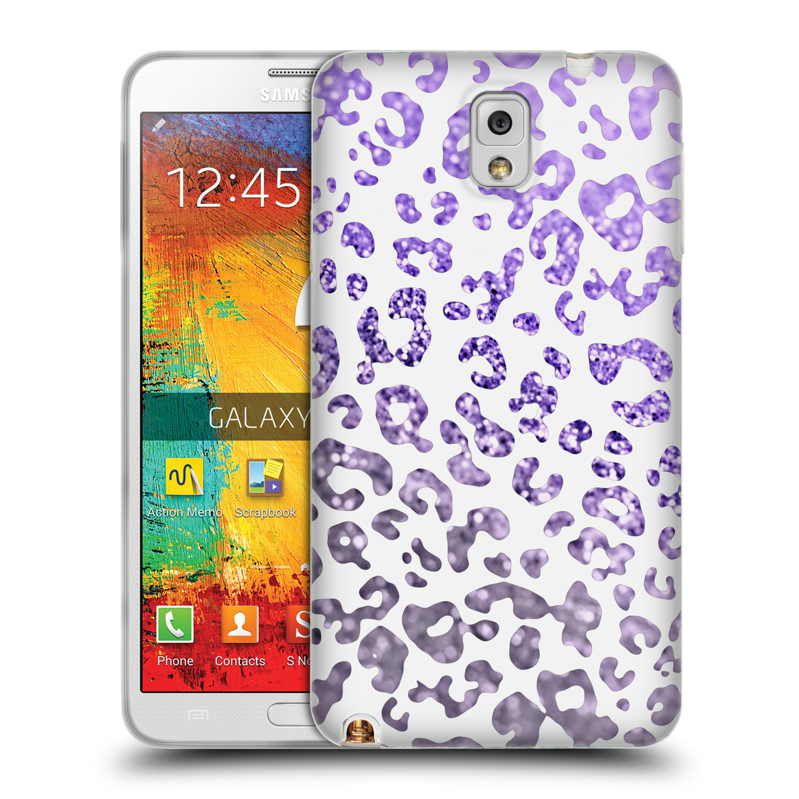 MONIKA STRIGEL ANIMAL PRINT GLITTER SOFT GEL CASE FOR SAMSUNG PHONES 2 - Picture 12 of 12
