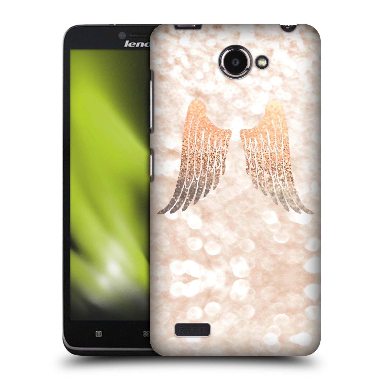 OFFICIAL MONIKA STRIGEL CHAMPAGNE GOLD BACK CASE FOR LENOVO PHONES - 第 11/11 張圖片