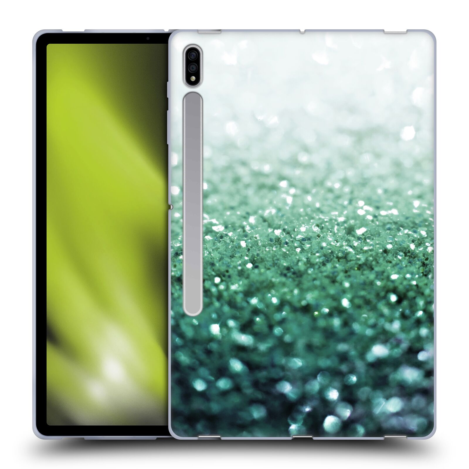 OFFICIAL MONIKA STRIGEL FROZEN GLITTER SOFT GEL CASE FOR SAMSUNG TABLETS 1 - Picture 8 of 14