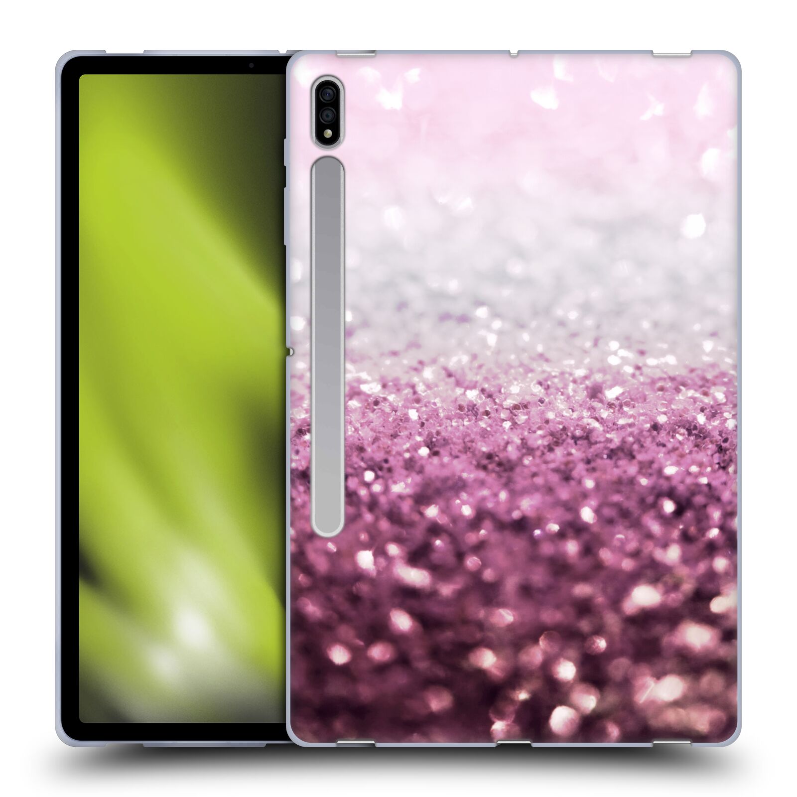 OFFICIAL MONIKA STRIGEL FROZEN GLITTER SOFT GEL CASE FOR SAMSUNG TABLETS 1 - Picture 9 of 14
