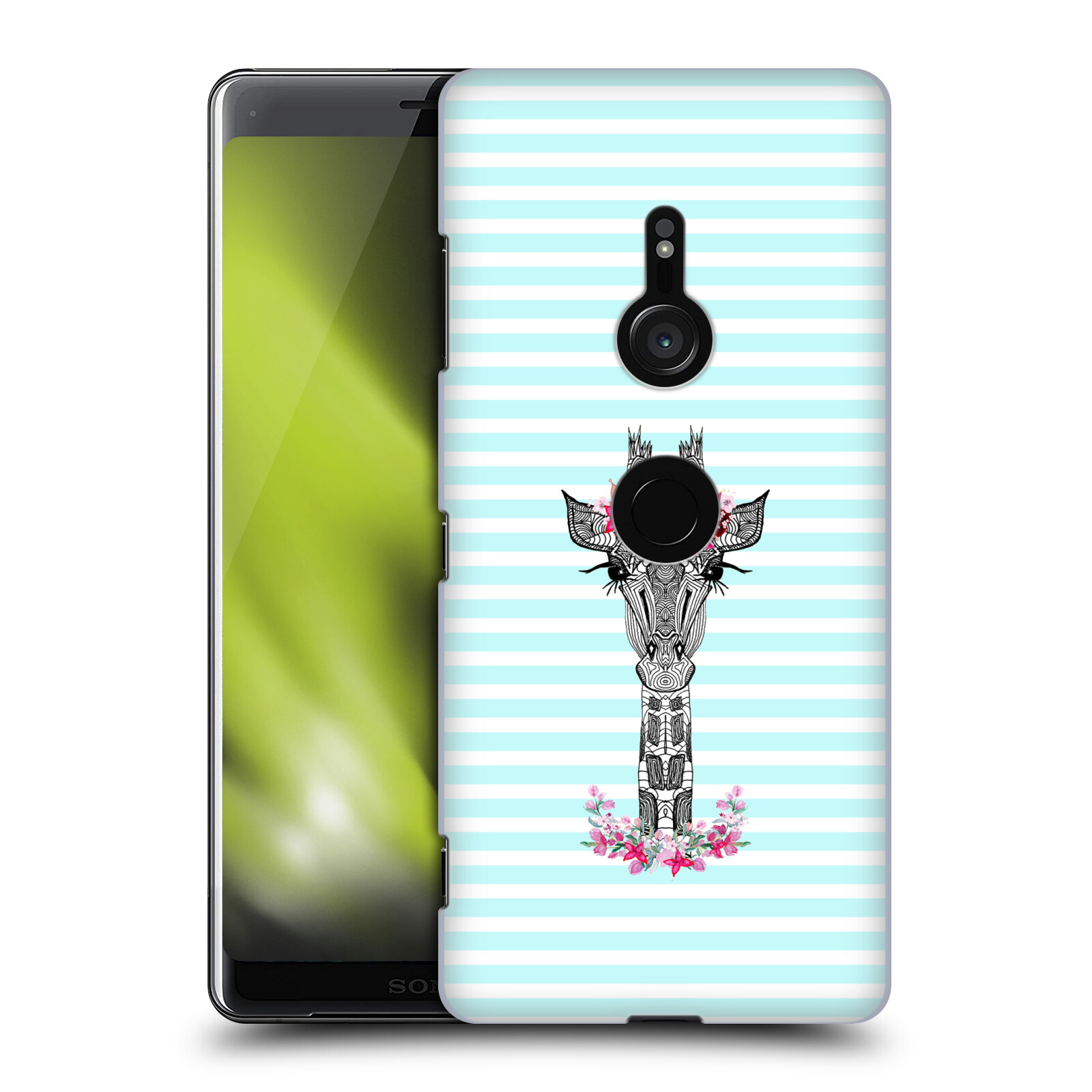 OFFICIAL MONIKA STRIGEL FLOWER GIRAFFE AND STRIPES BACK CASE FOR SONY PHONES 1 - 第 8/8 張圖片