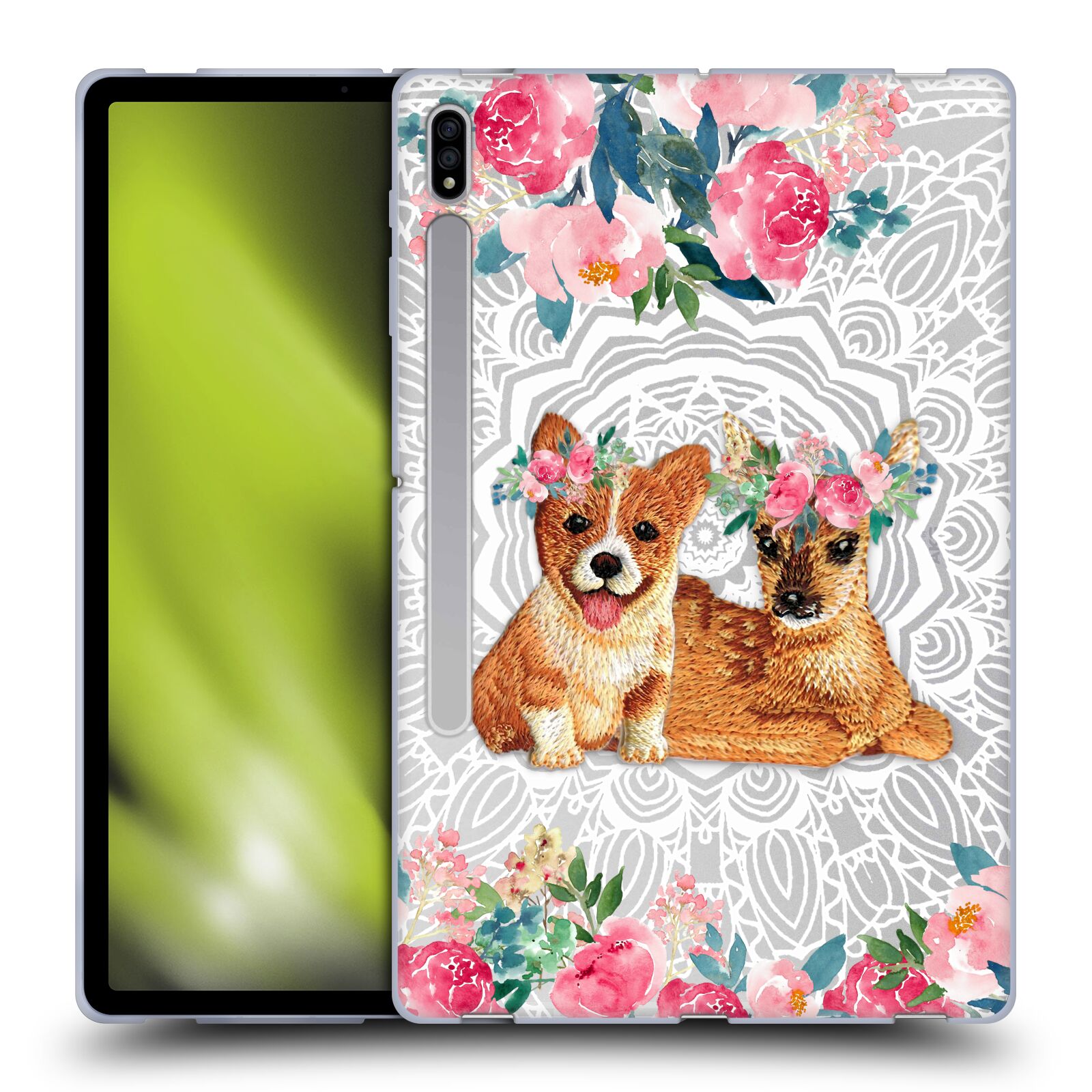 OFFICIAL MONIKA STRIGEL FLOWER FRIENDS 2 SOFT GEL CASE FOR SAMSUNG TABLETS 1 - Picture 9 of 12