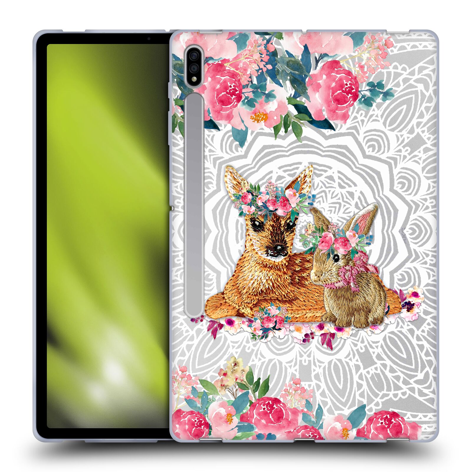 OFFICIAL MONIKA STRIGEL FLOWER FRIENDS 2 SOFT GEL CASE FOR SAMSUNG TABLETS 1 - Picture 11 of 12
