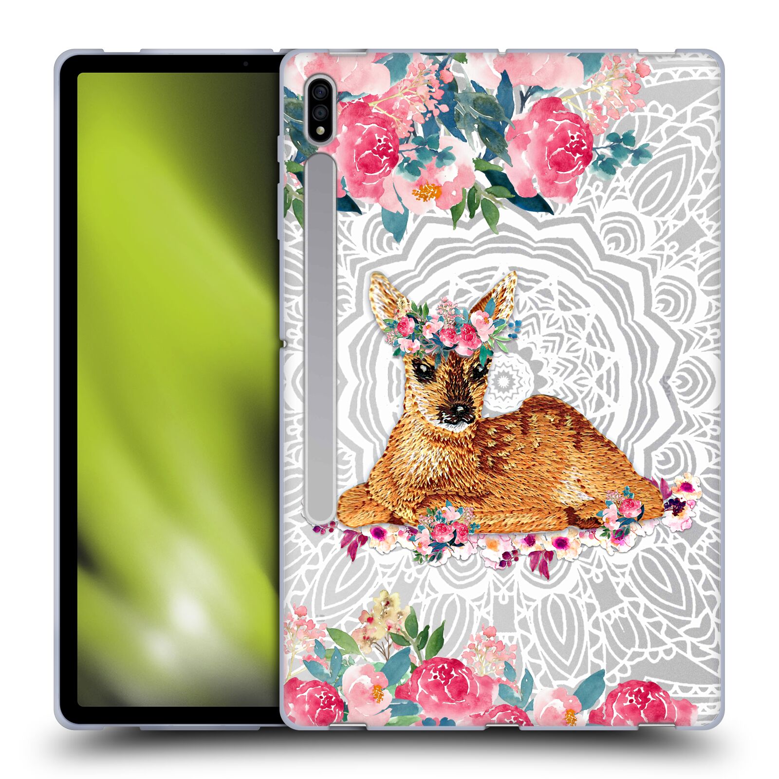 OFFICIAL MONIKA STRIGEL FLOWER FRIENDS 2 SOFT GEL CASE FOR SAMSUNG TABLETS 1 - Picture 12 of 12