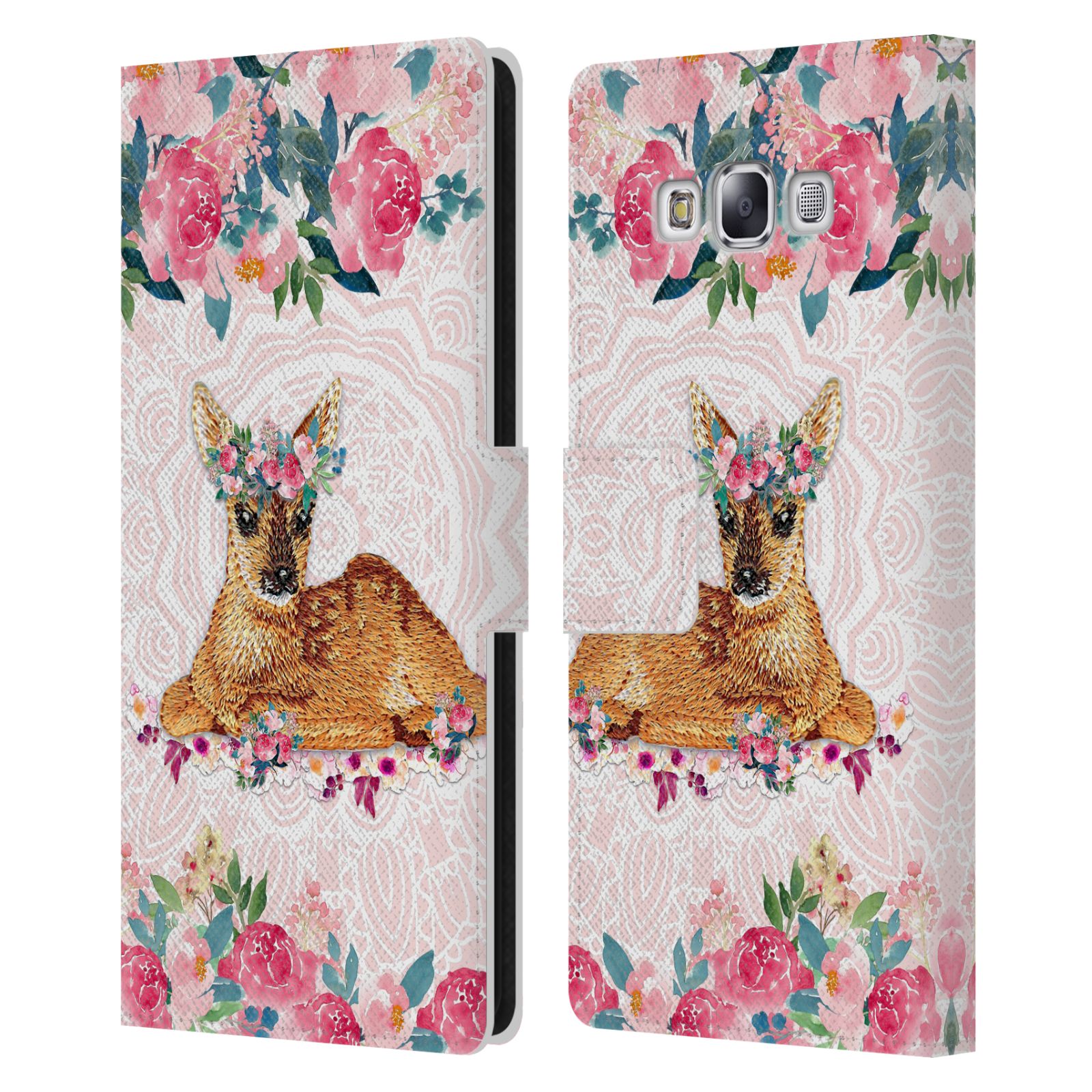 OFFICIAL MONIKA STRIGEL FLOWER FRIENDS 2 LEATHER BOOK CASE FOR SAMSUNG PHONES 3 - Picture 11 of 11