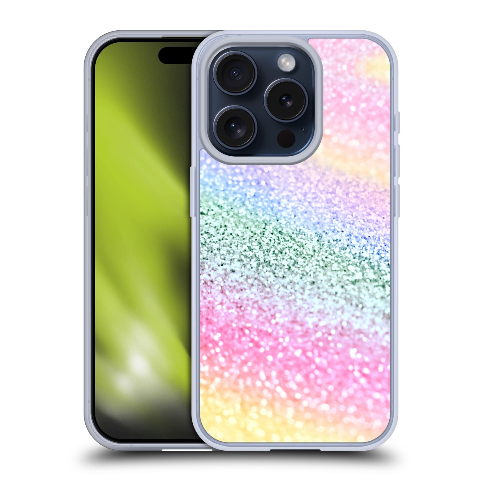 MONIKA STRIGEL GLITTER COLLECTION GEL CASE COMPATIBLE WITH APPLE iPHONE/MAGSAFE